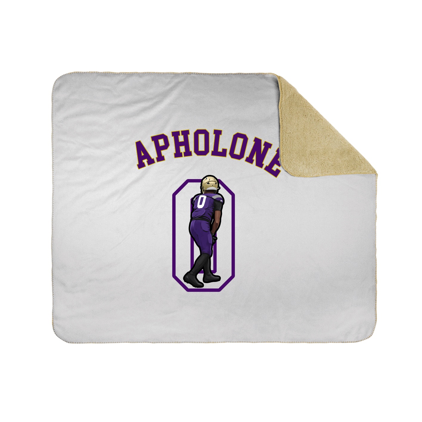 Throw Blanket — Shirsey Arch in White
