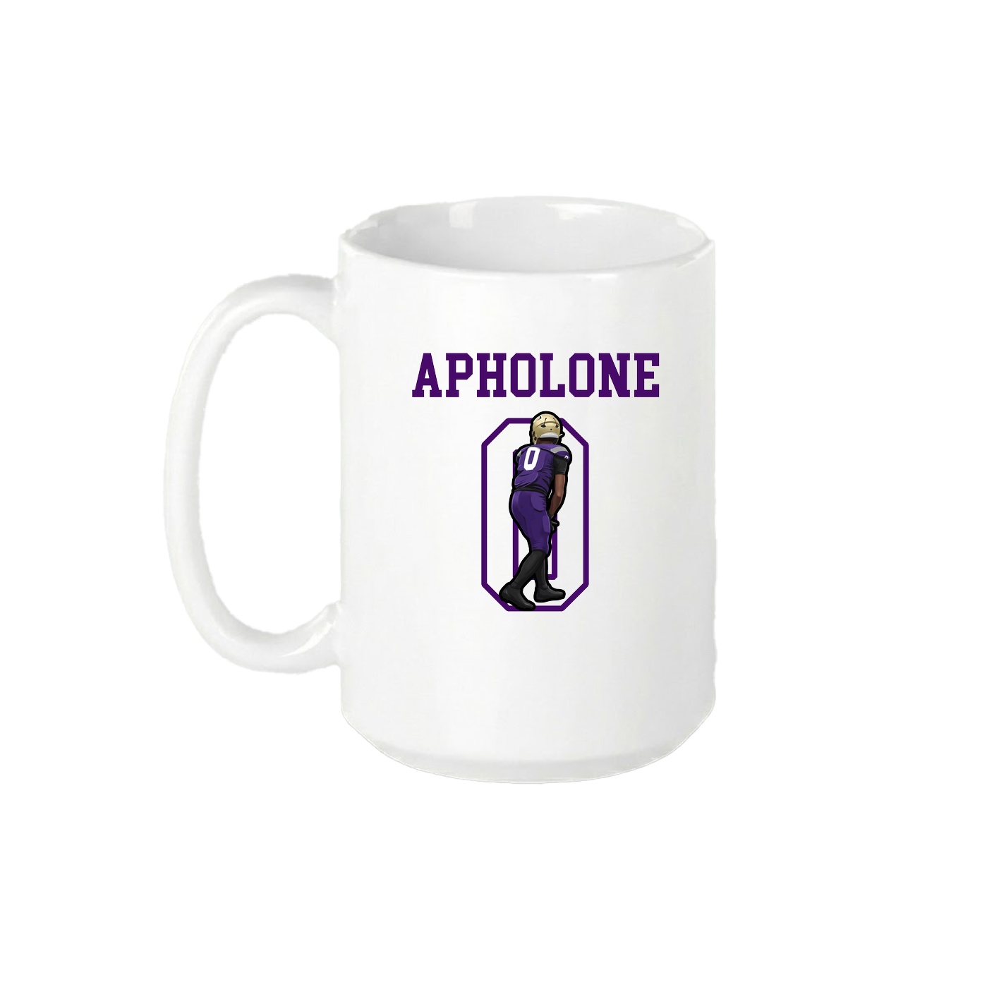 15oz Coffee Mug — Shirsey in White