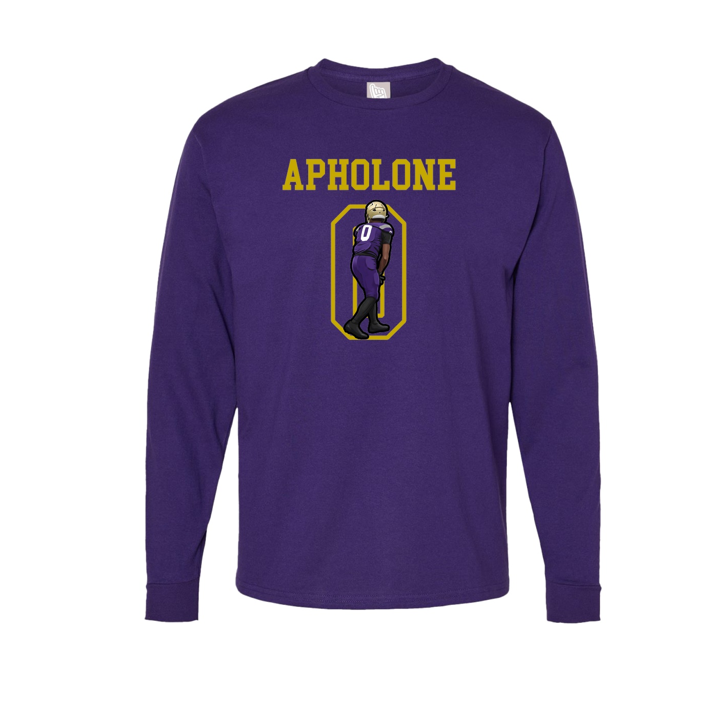 Long Sleeve Tee — Shirsey in Purple