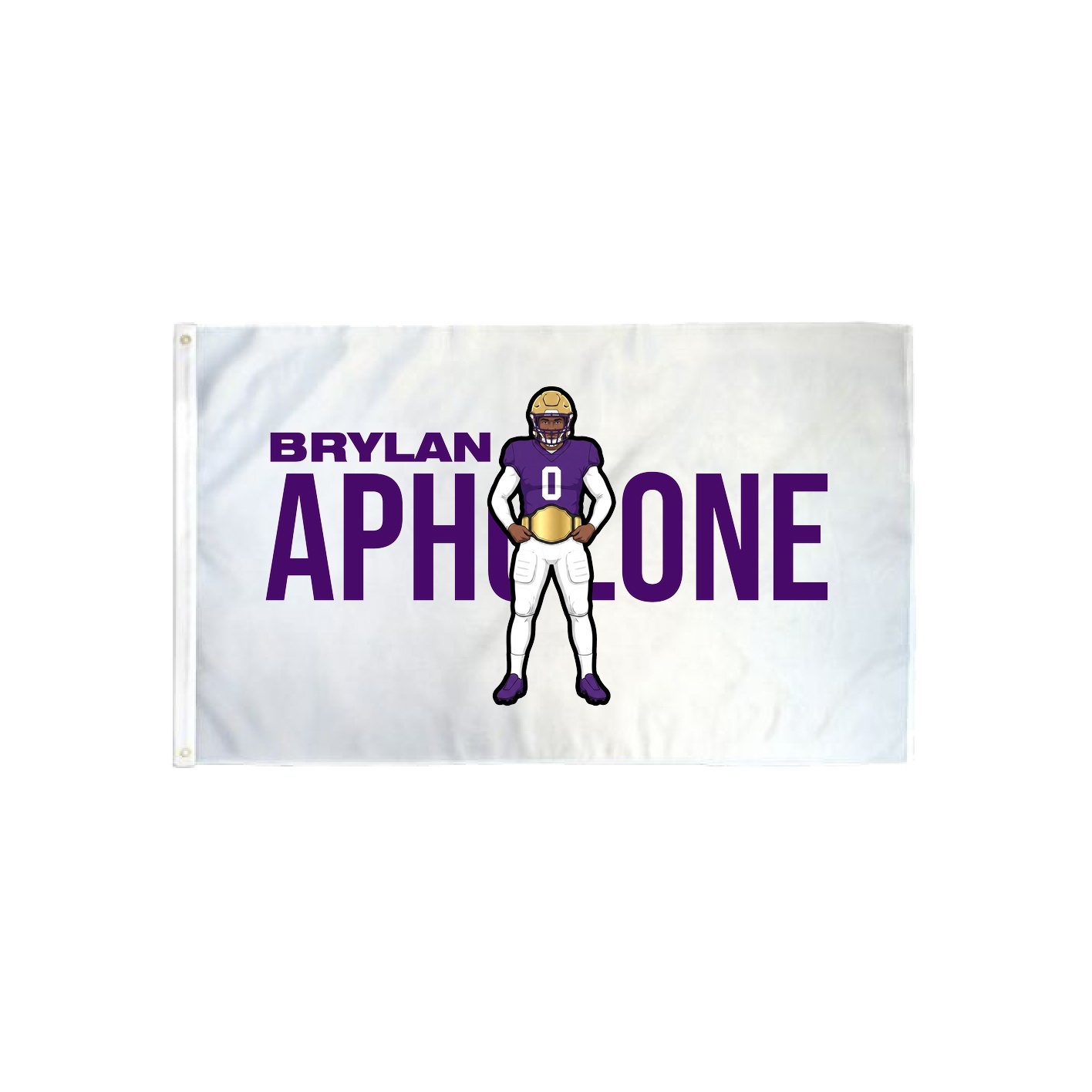 3x5 Flag — Player Name in Classic