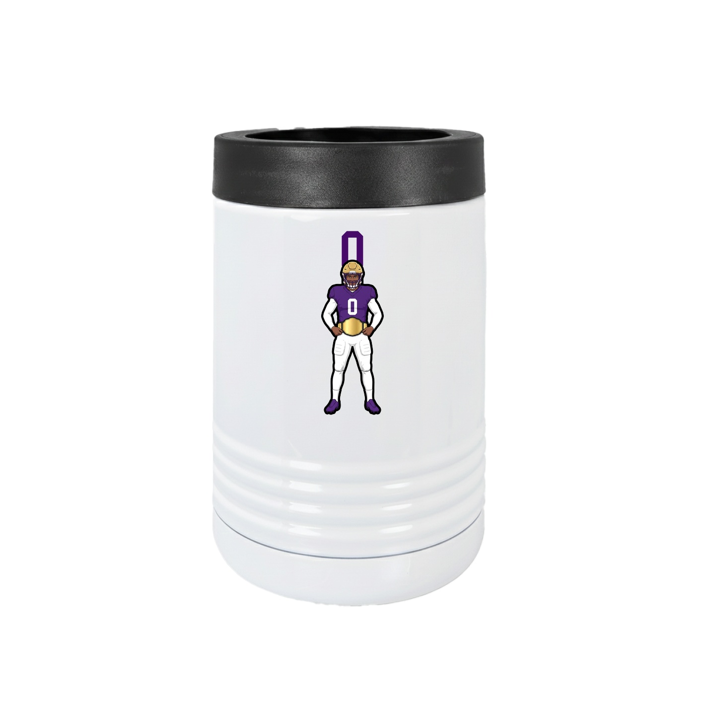 Beverage Holder — Number Top in White