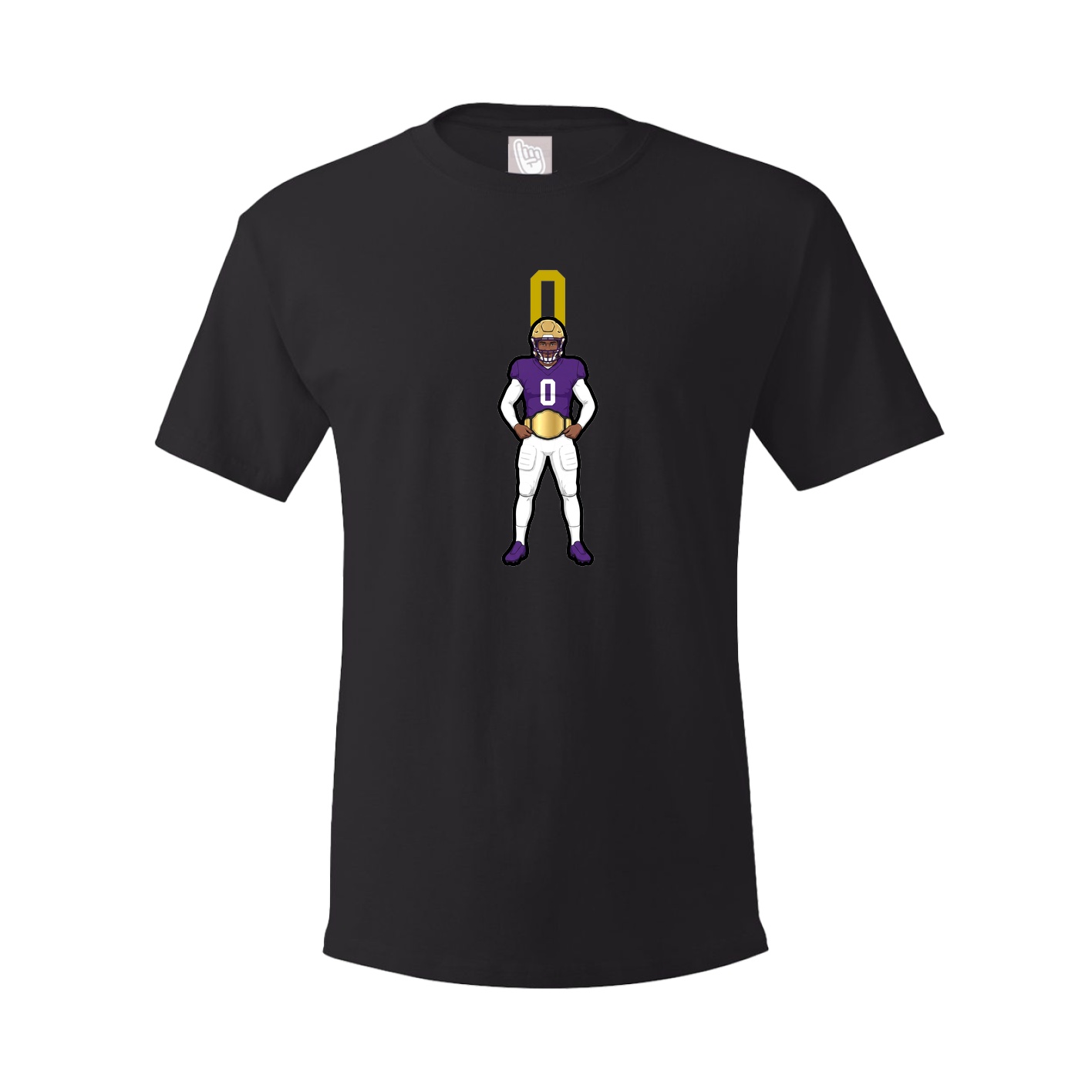 Tee — Number Top in Black