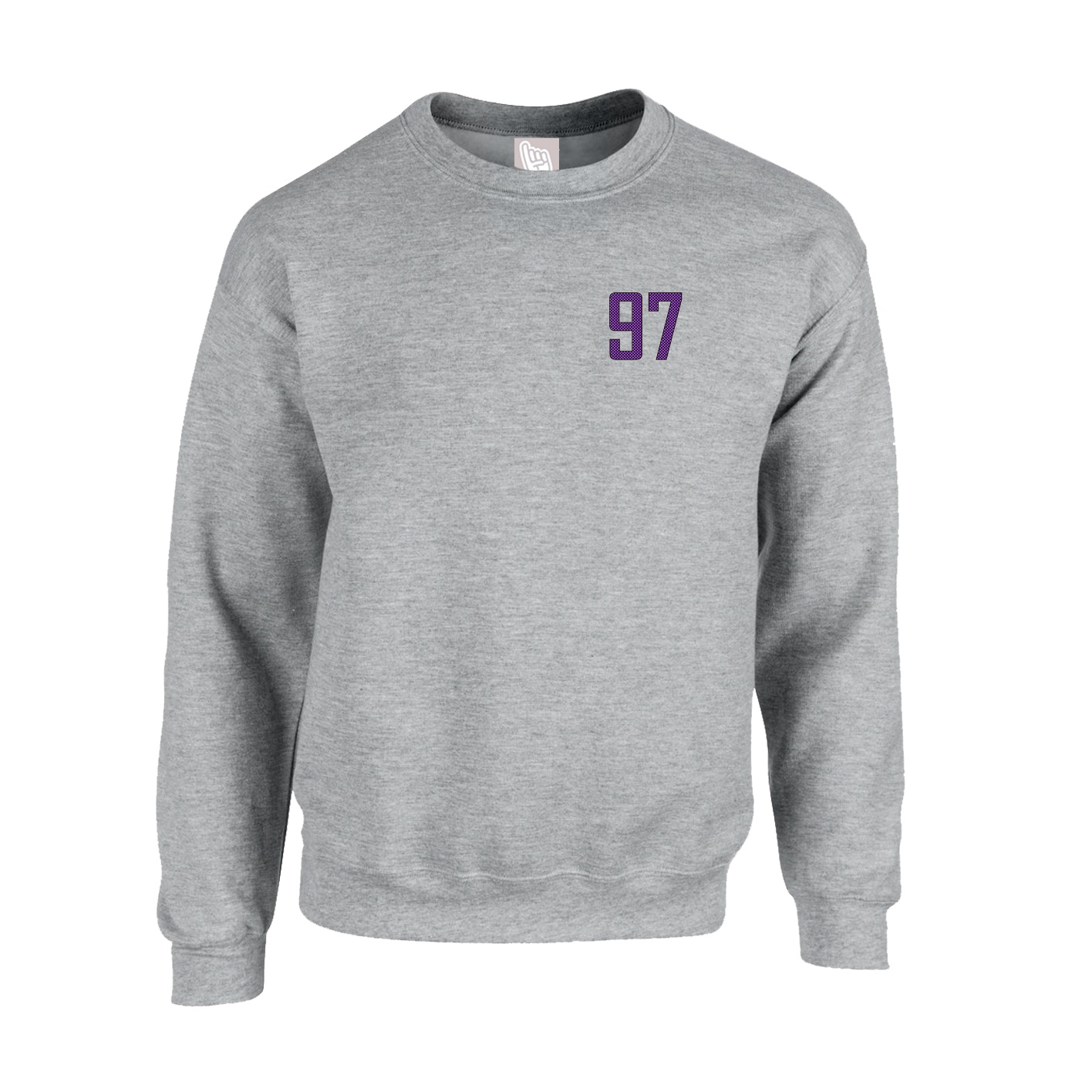 Fleece Crew — Front Shirsy in Grey