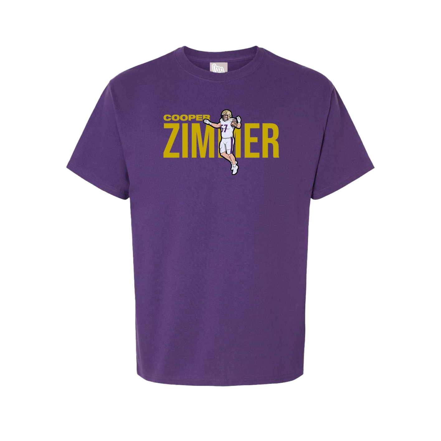 Tee — Player Name in Purple