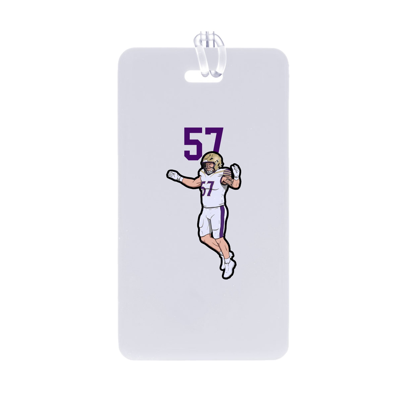 Bag Tag — Number Top in Classic