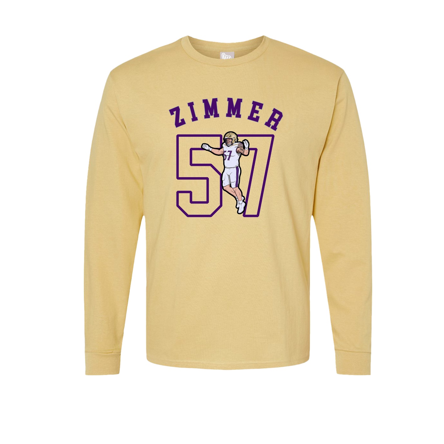Long Sleeve Tee — Shirsey Arch in Vegas Gold