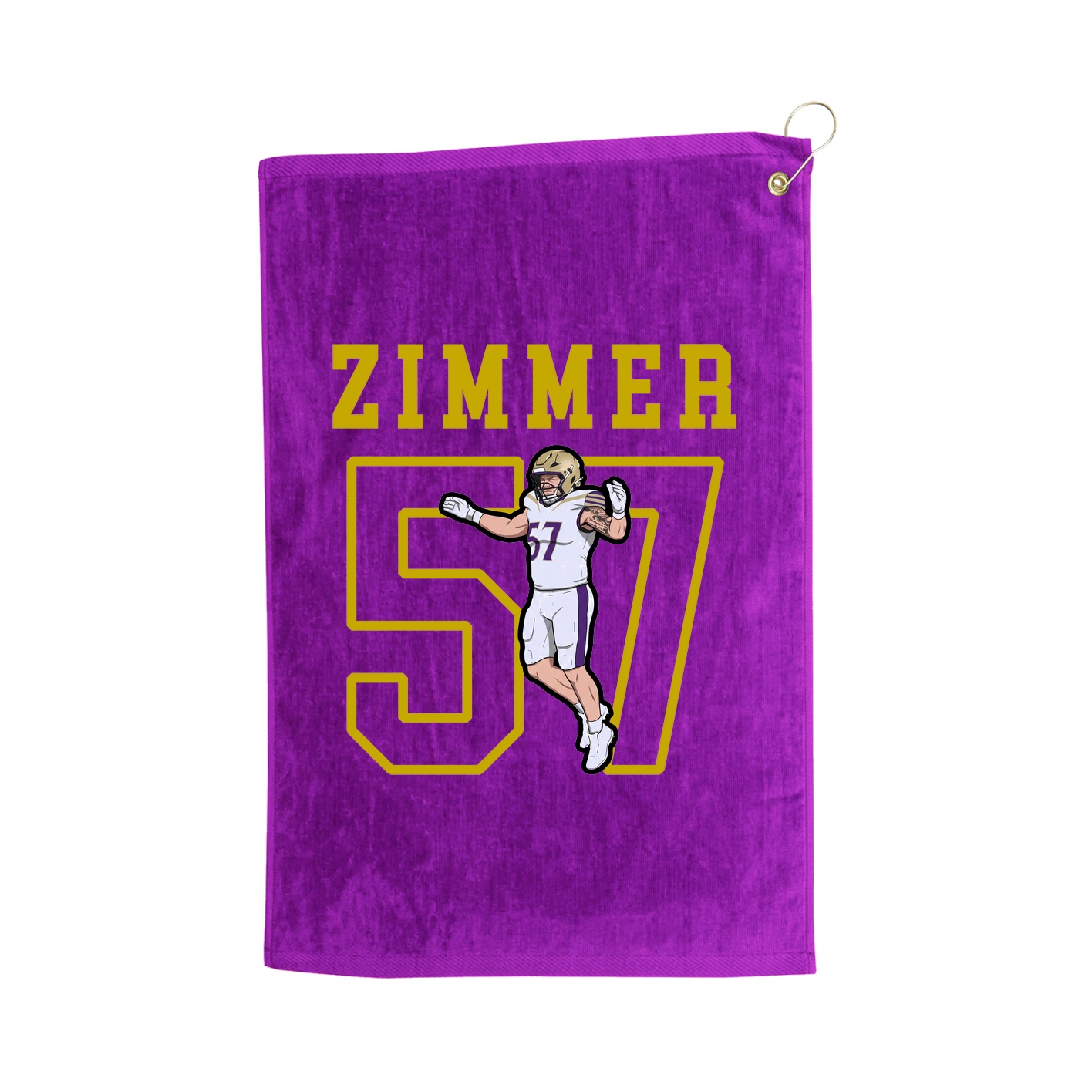 Golf Towel — Shirsey in Purple