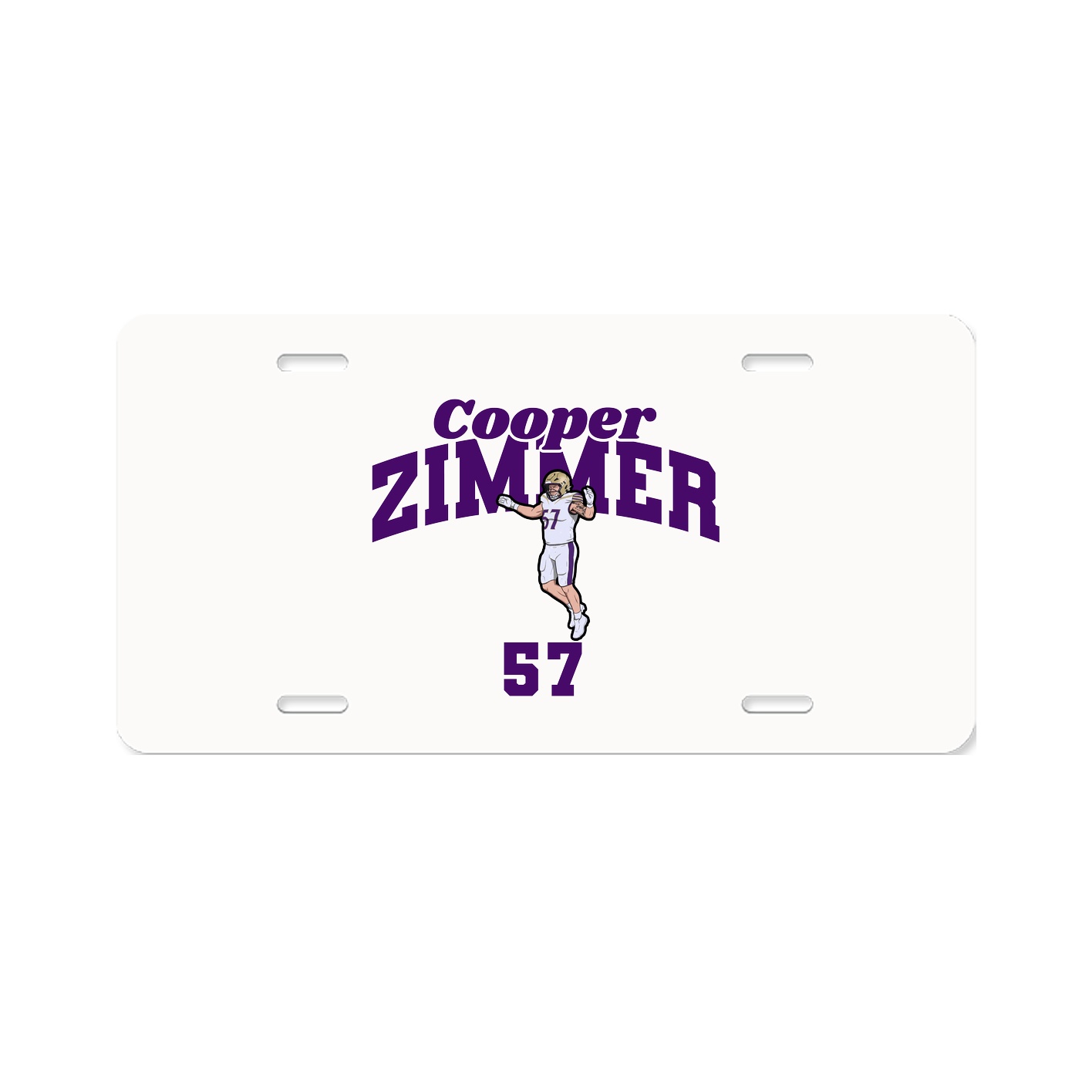 License Plate — Signature Arch in Classic