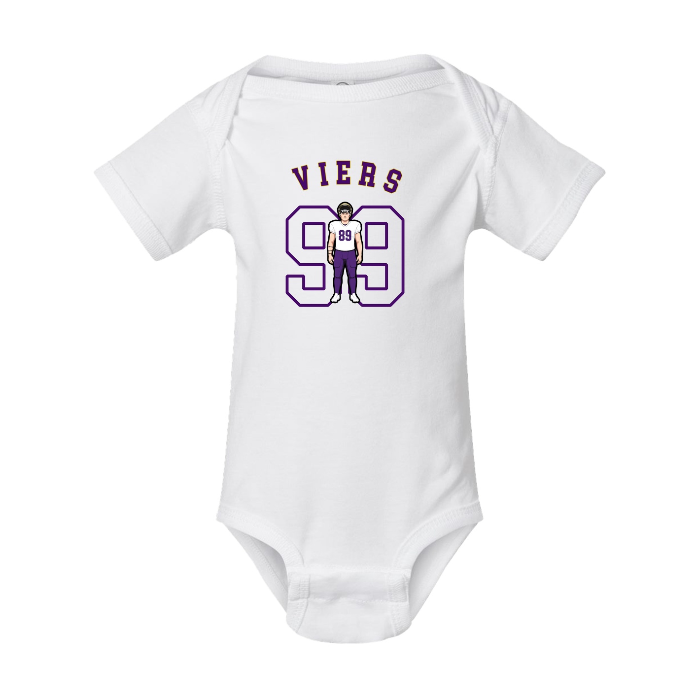Baby Onesie — Shirsey Arch in White