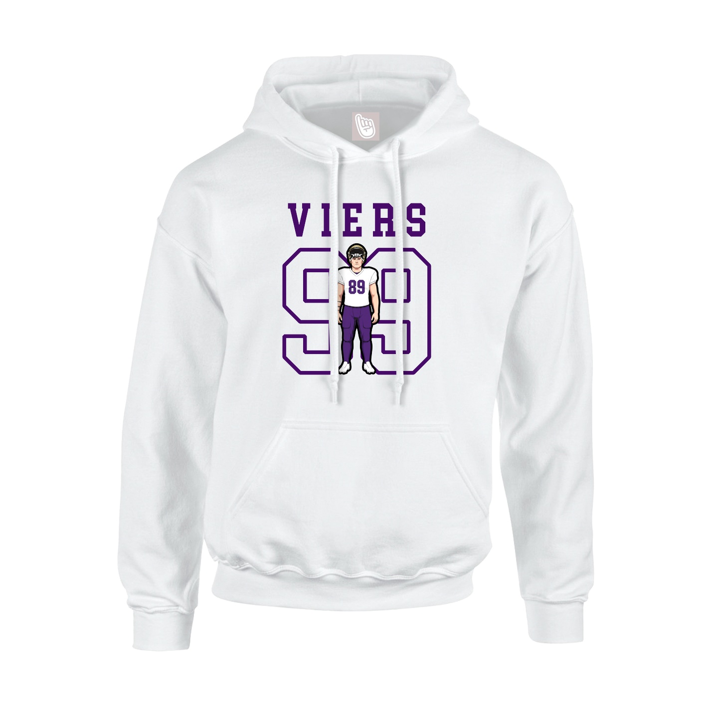 Youth Hoodie — Shirsey in White