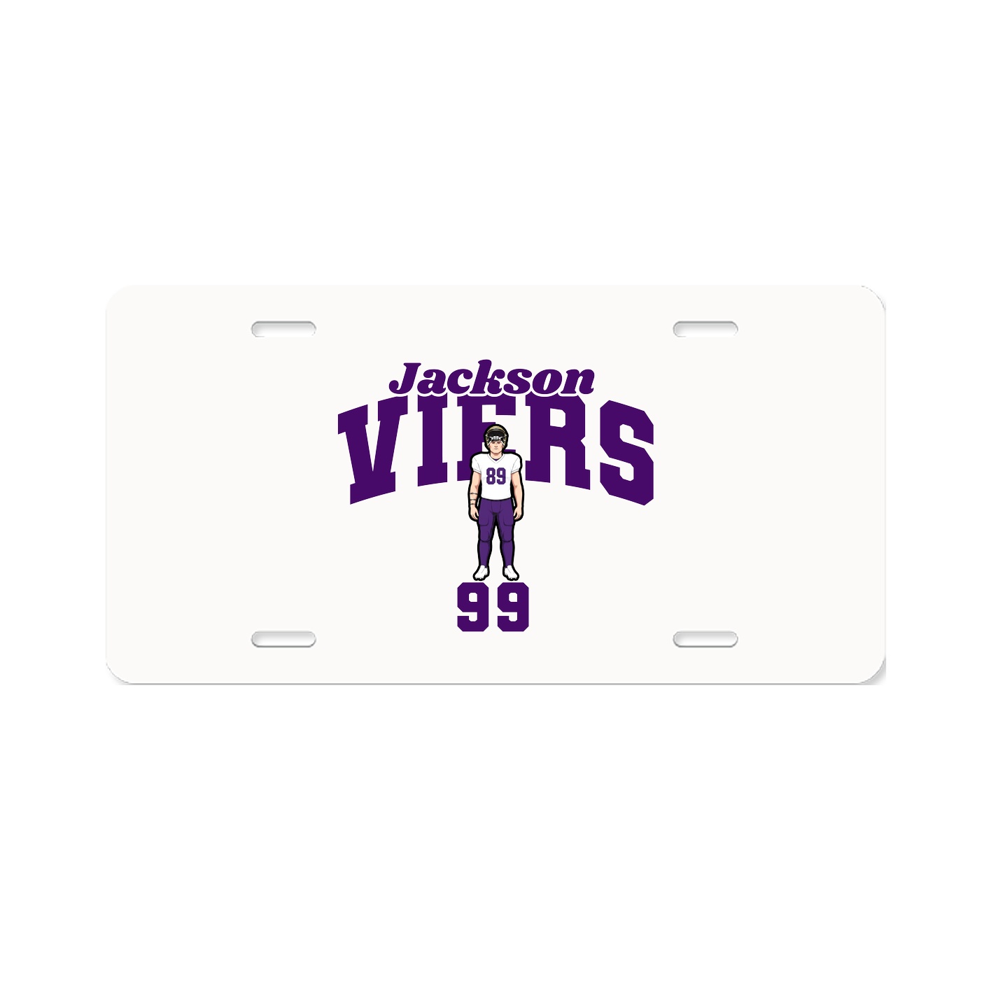 License Plate — Signature Arch in Classic