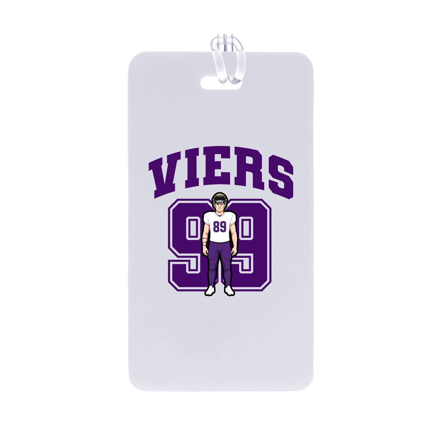 Bag Tag — Number in Classic