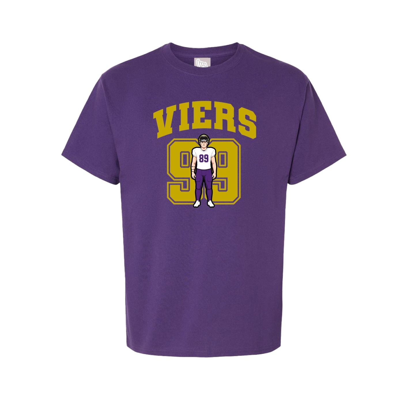 Tee — Number in Purple