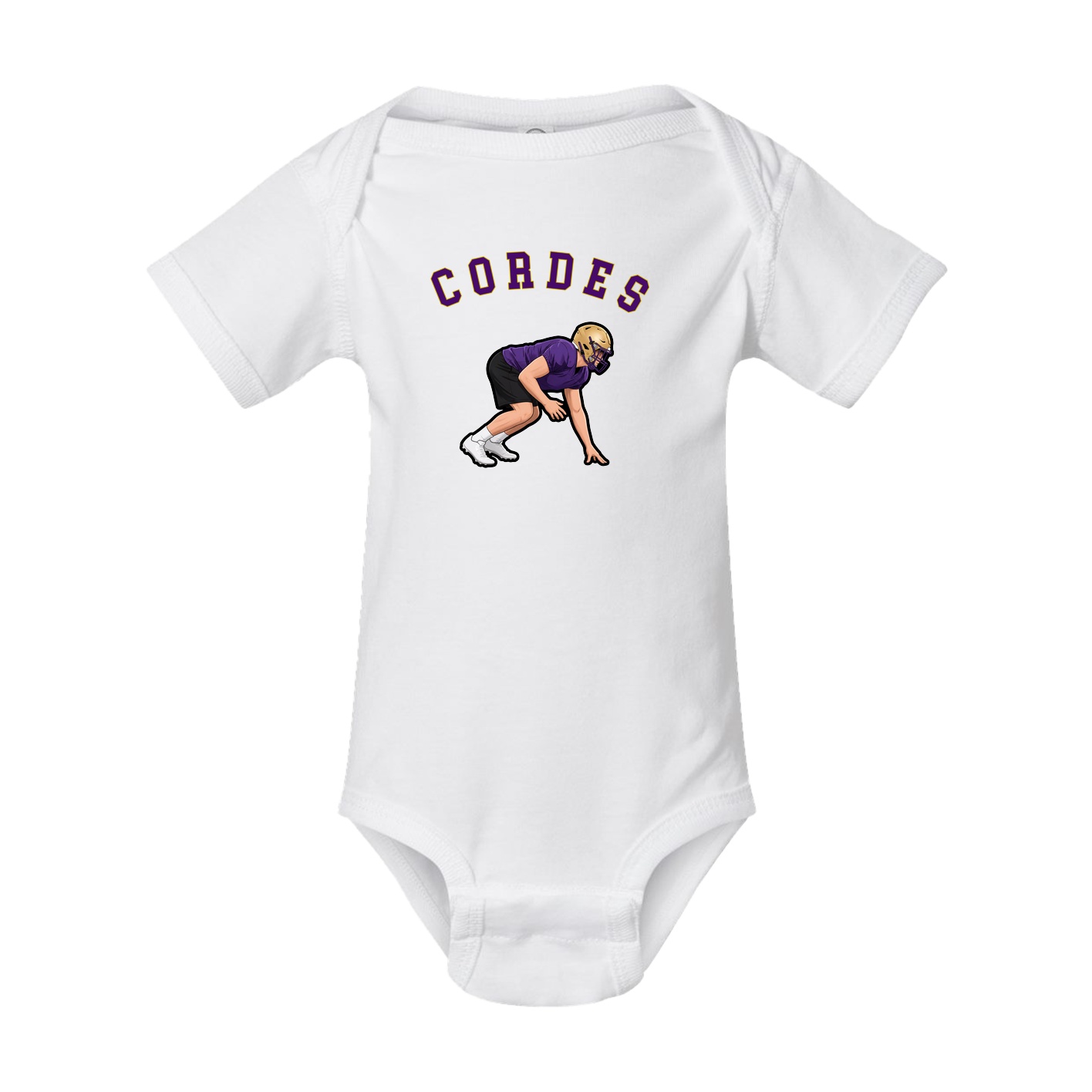 Baby Onesie — Shirsey Arch in White