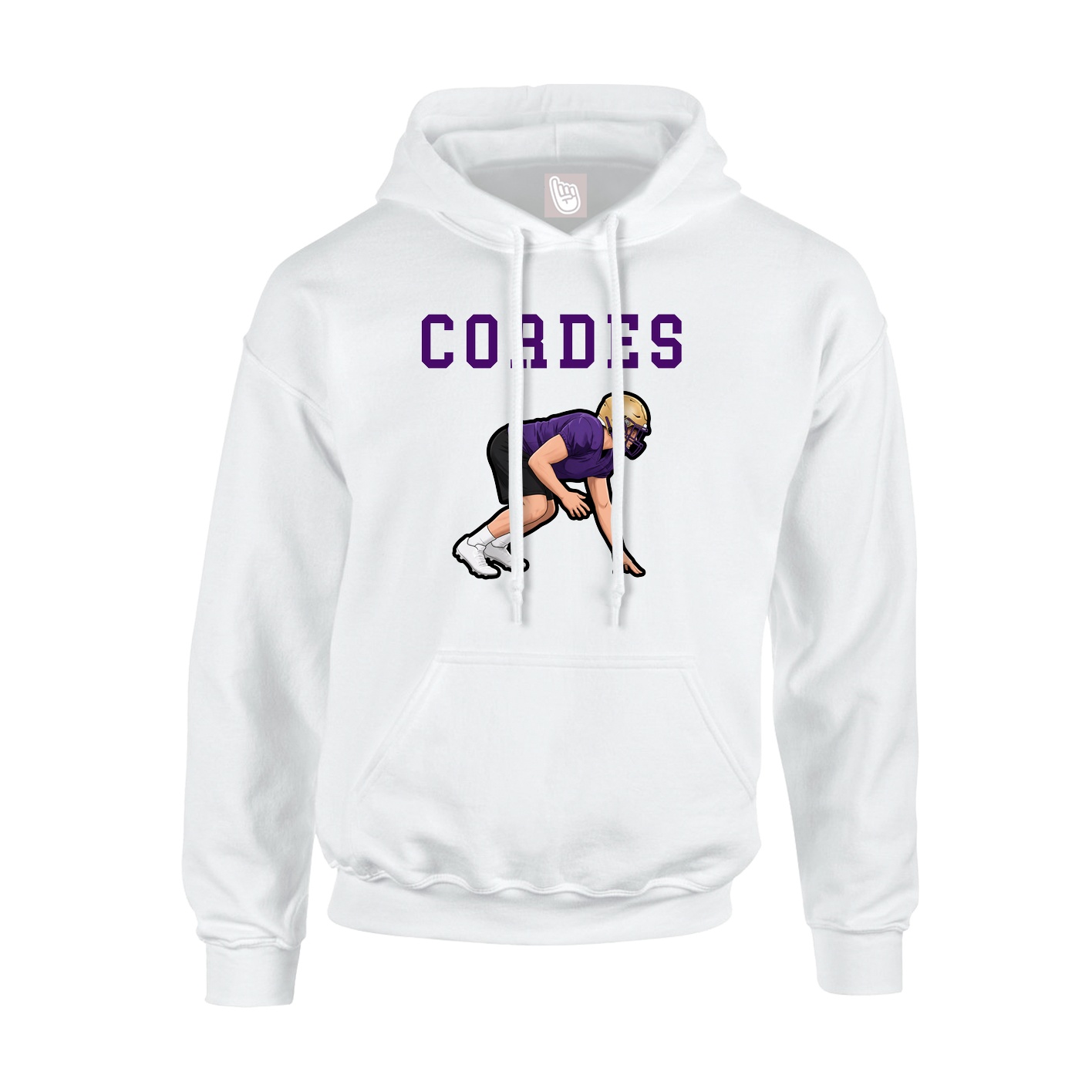 Youth Hoodie — Shirsey in White