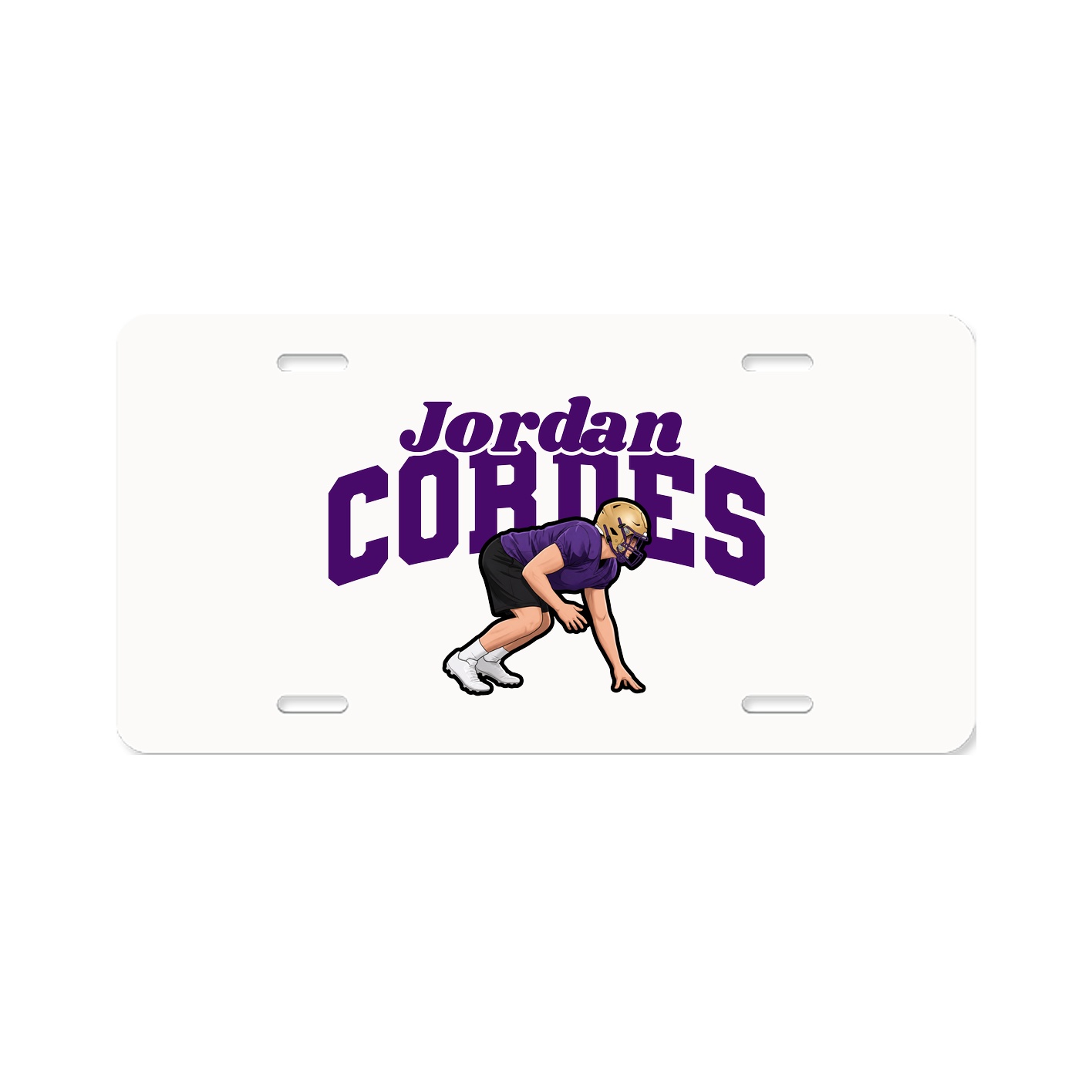 License Plate — Signature Arch in Classic