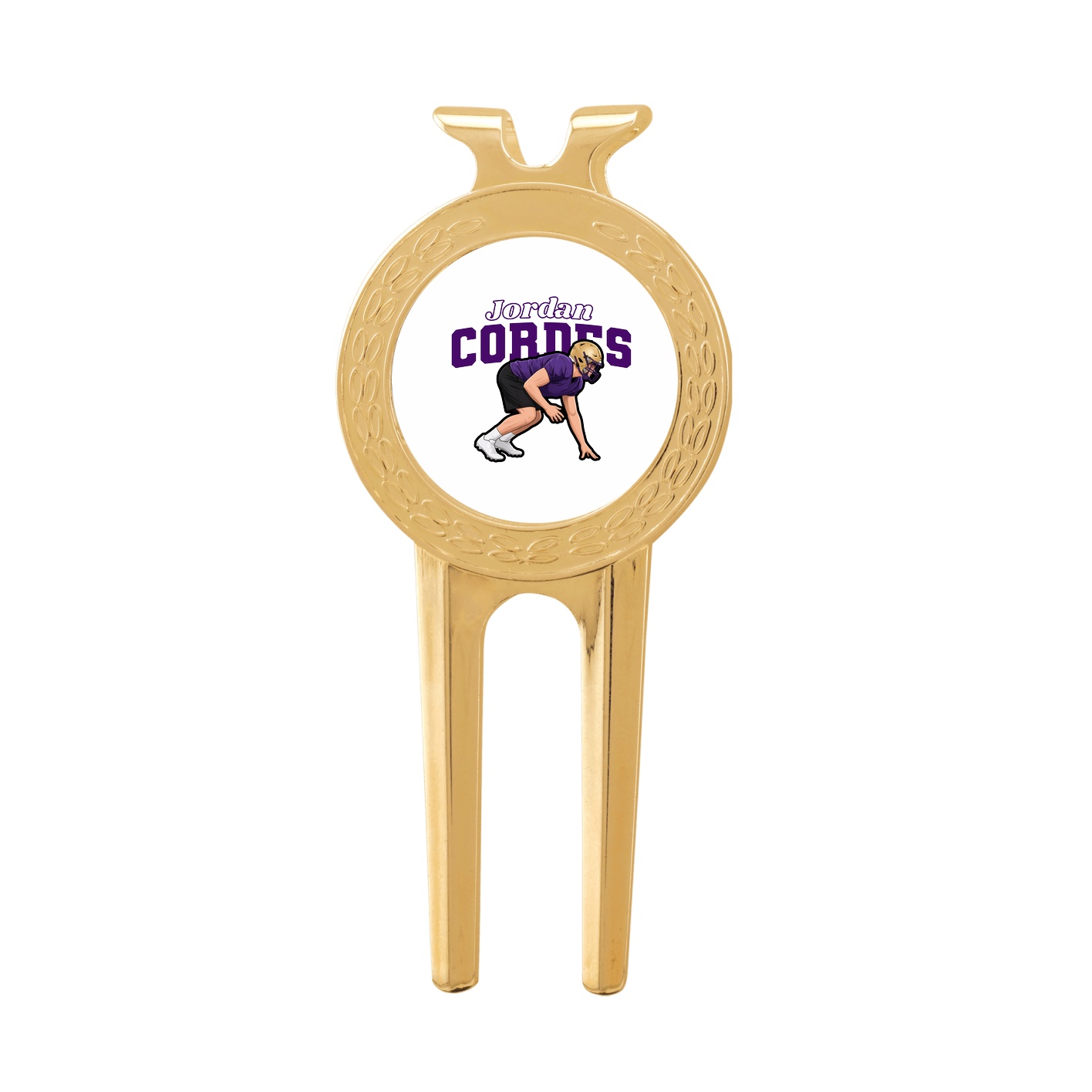 Divot Tool with Ball Marker — Name Arch in Classic