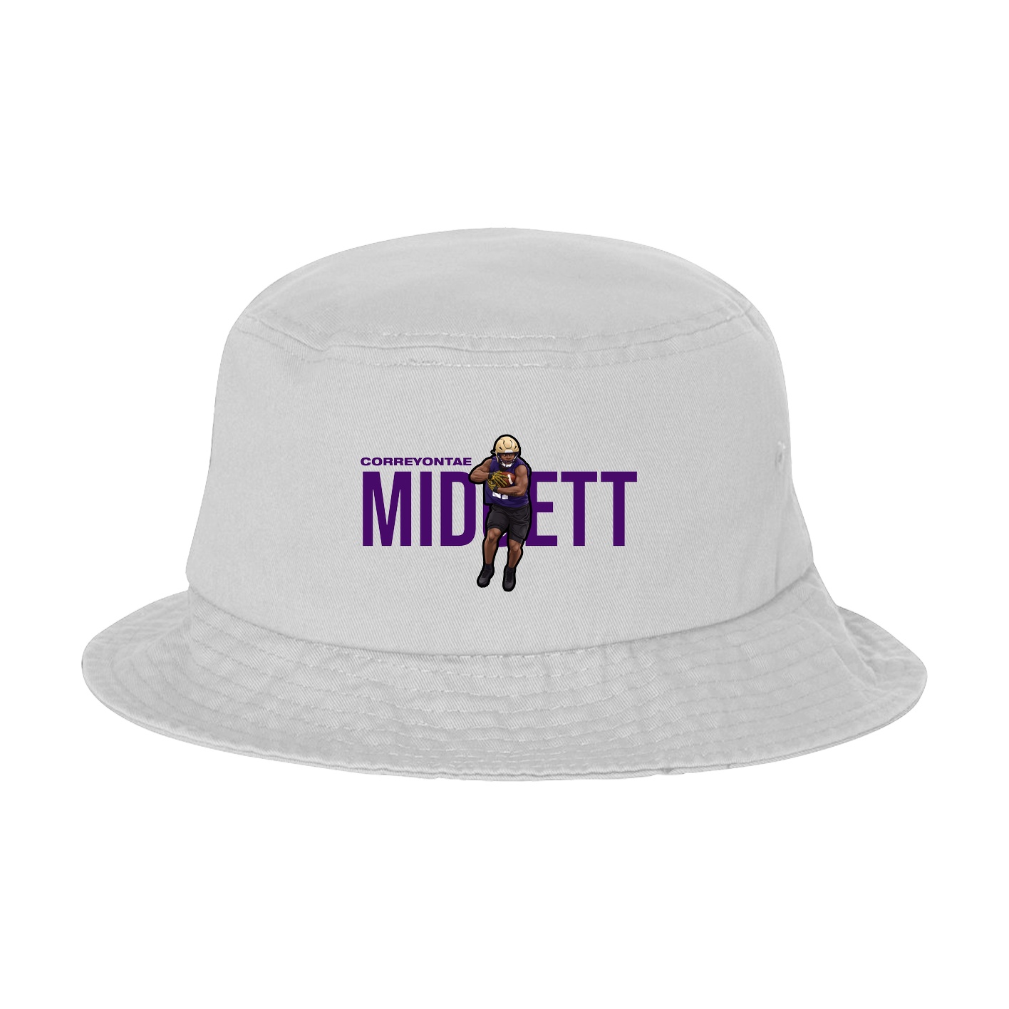 Bucket Cap — Player Name in White