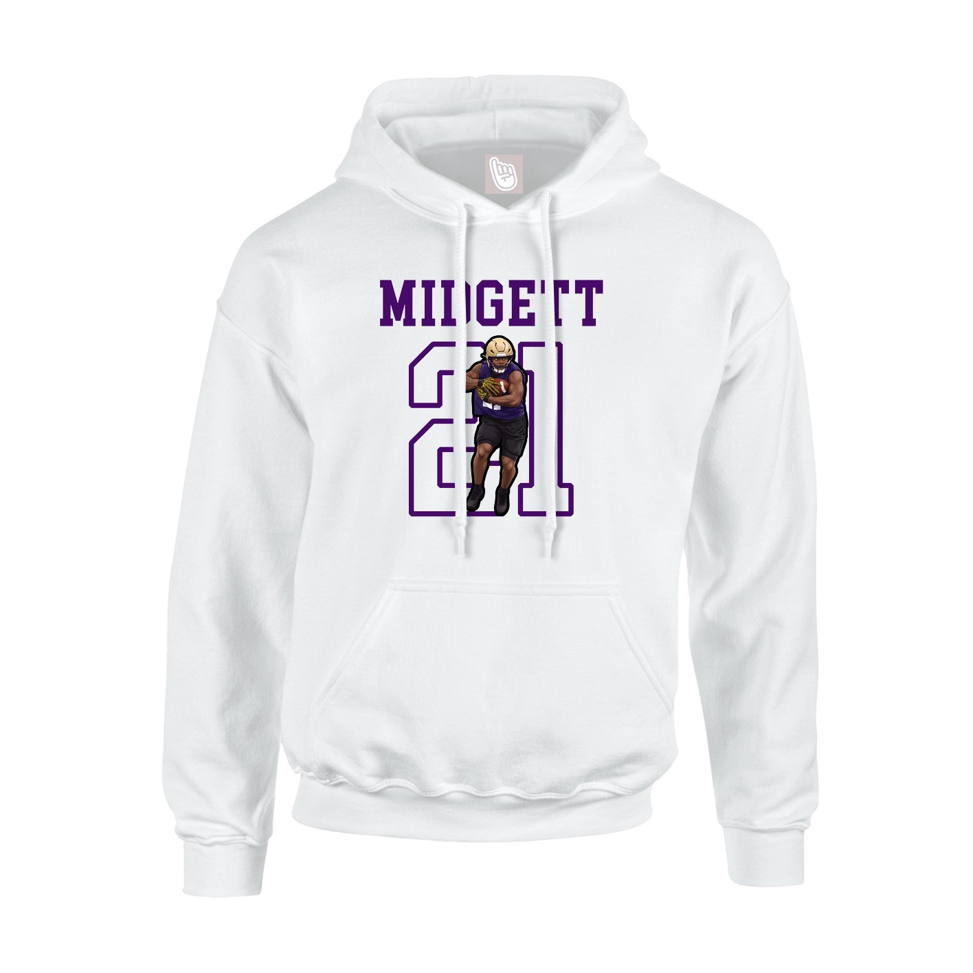 Youth Hoodie — Shirsey in White