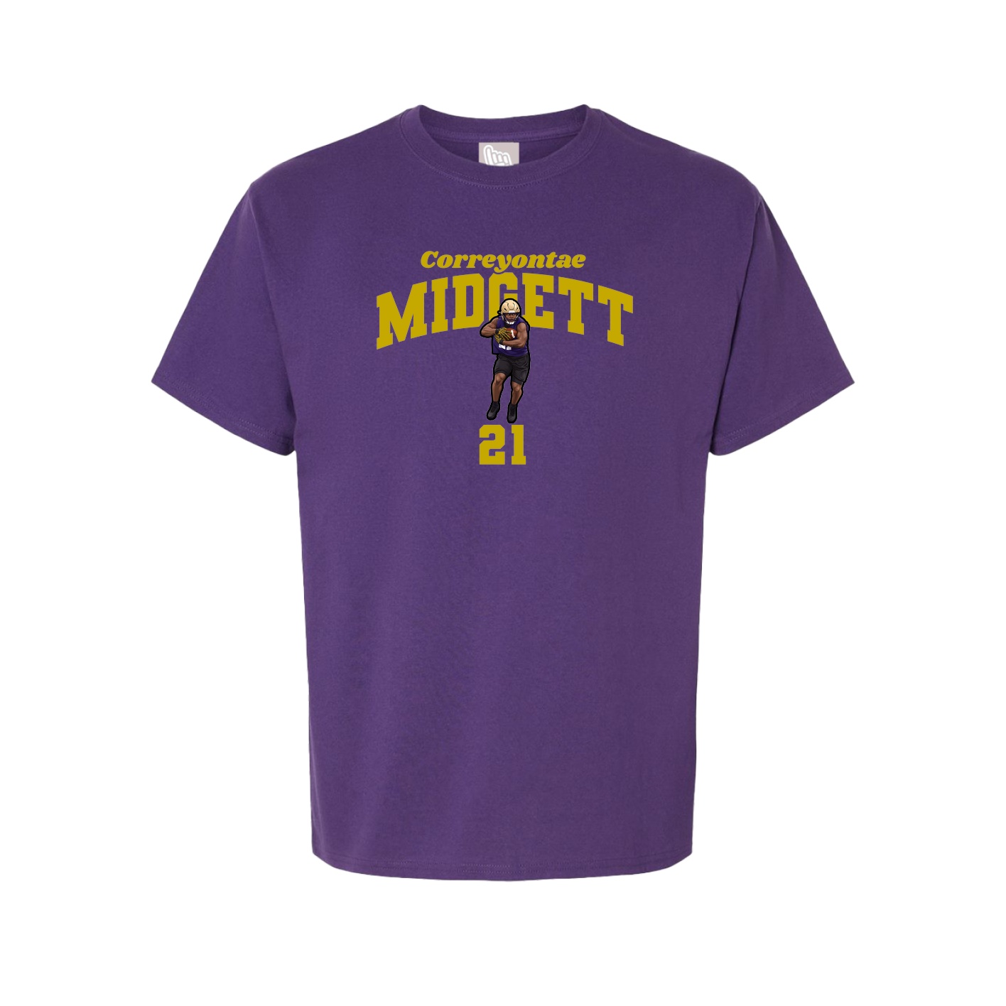 Youth Tee — Signature Arch in Purple