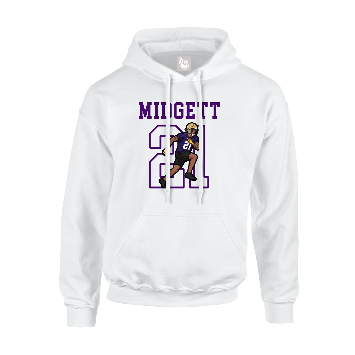 Youth Hoodie — Shirsey in White