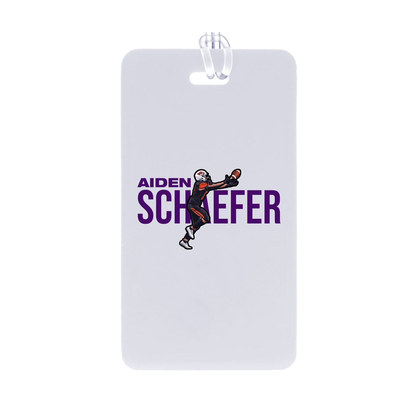 Bag Tag — Player Name in Classic