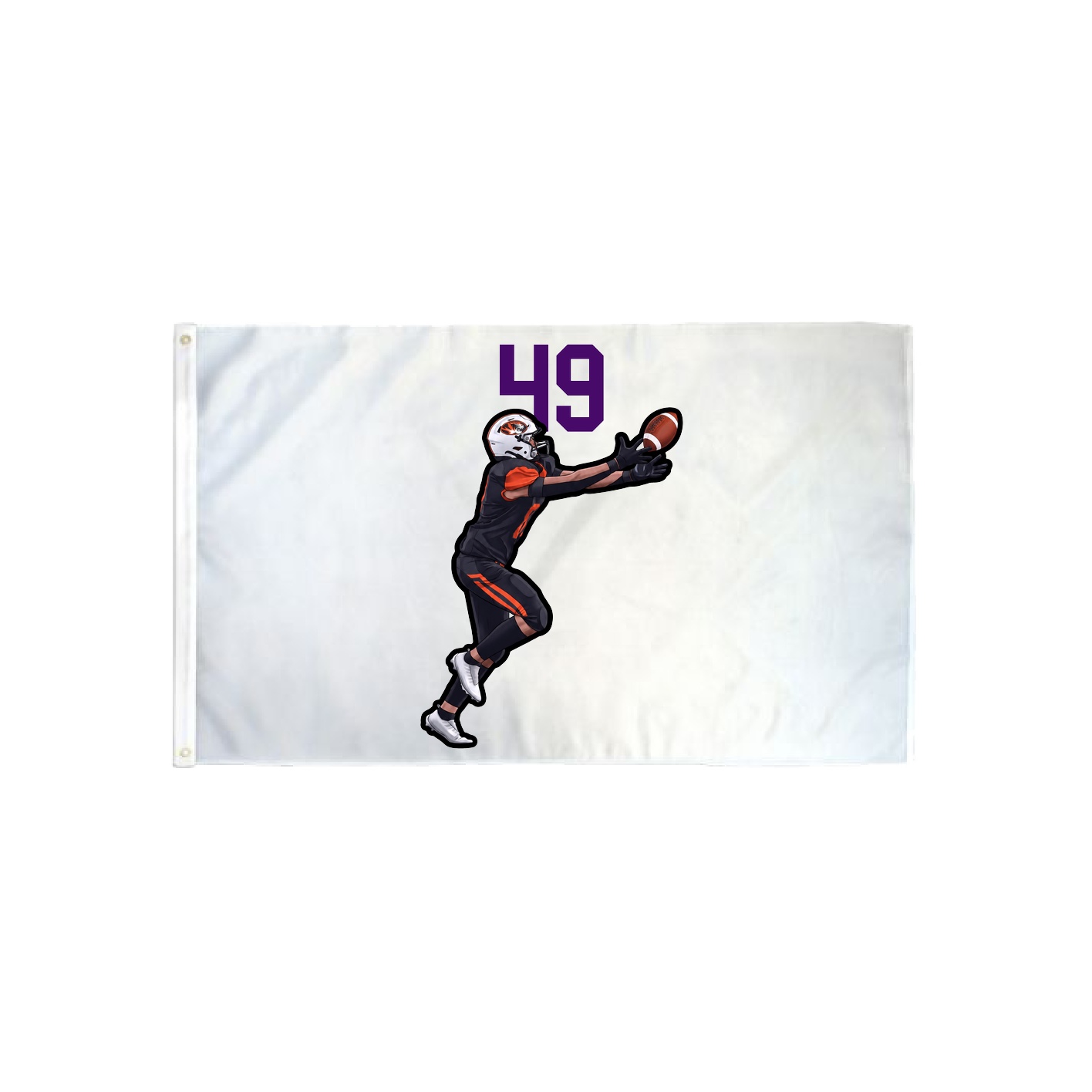 3x5 Flag — Number Top in Classic