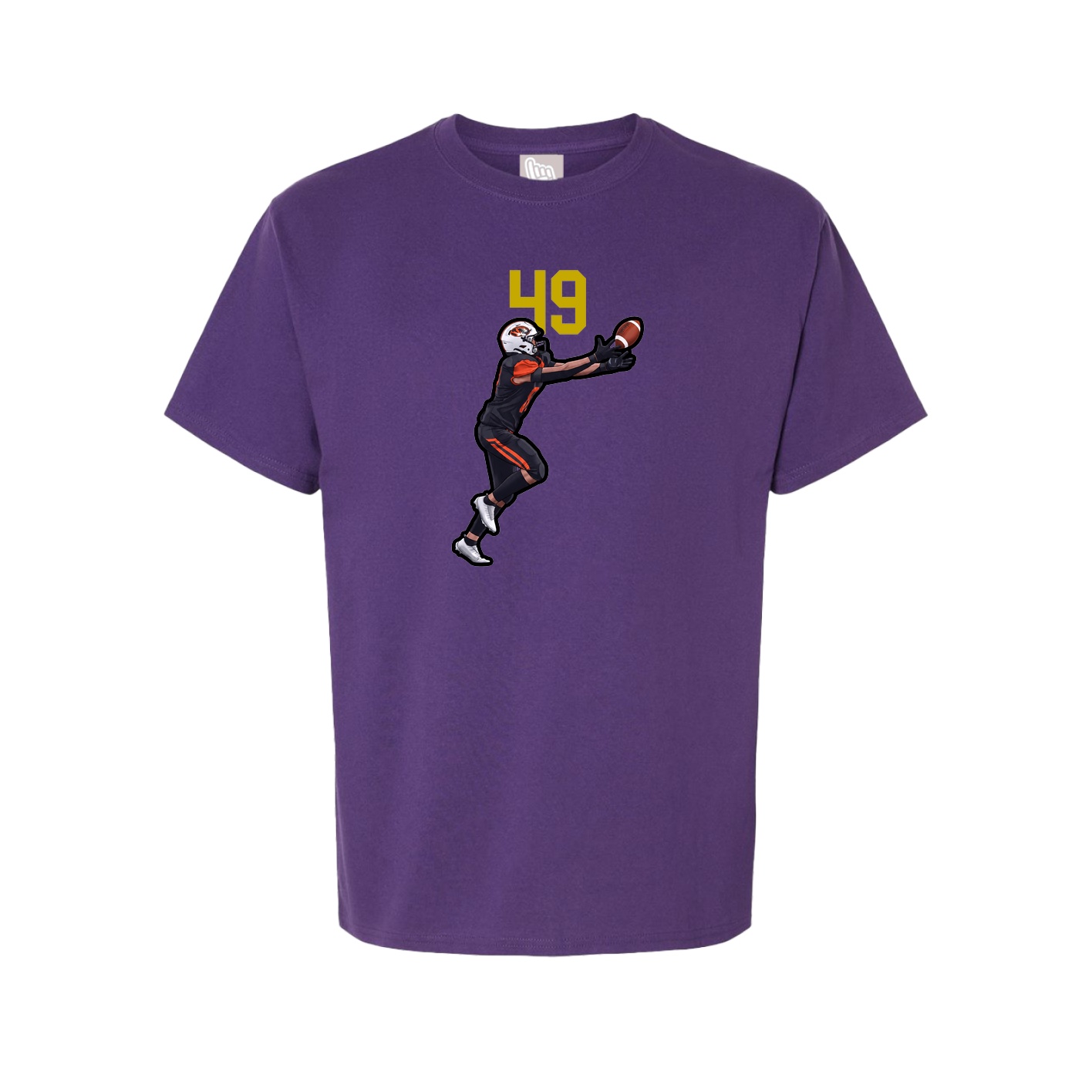Tee — Number Top in Purple