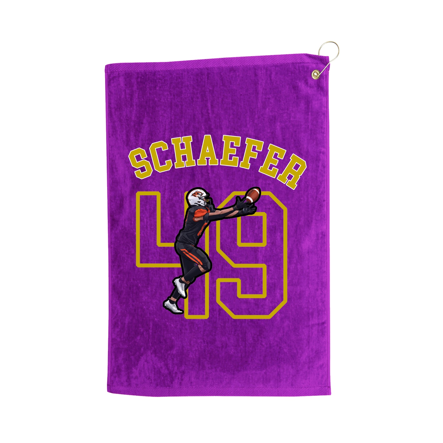 Golf Towel — Shirsey Arch in Purple