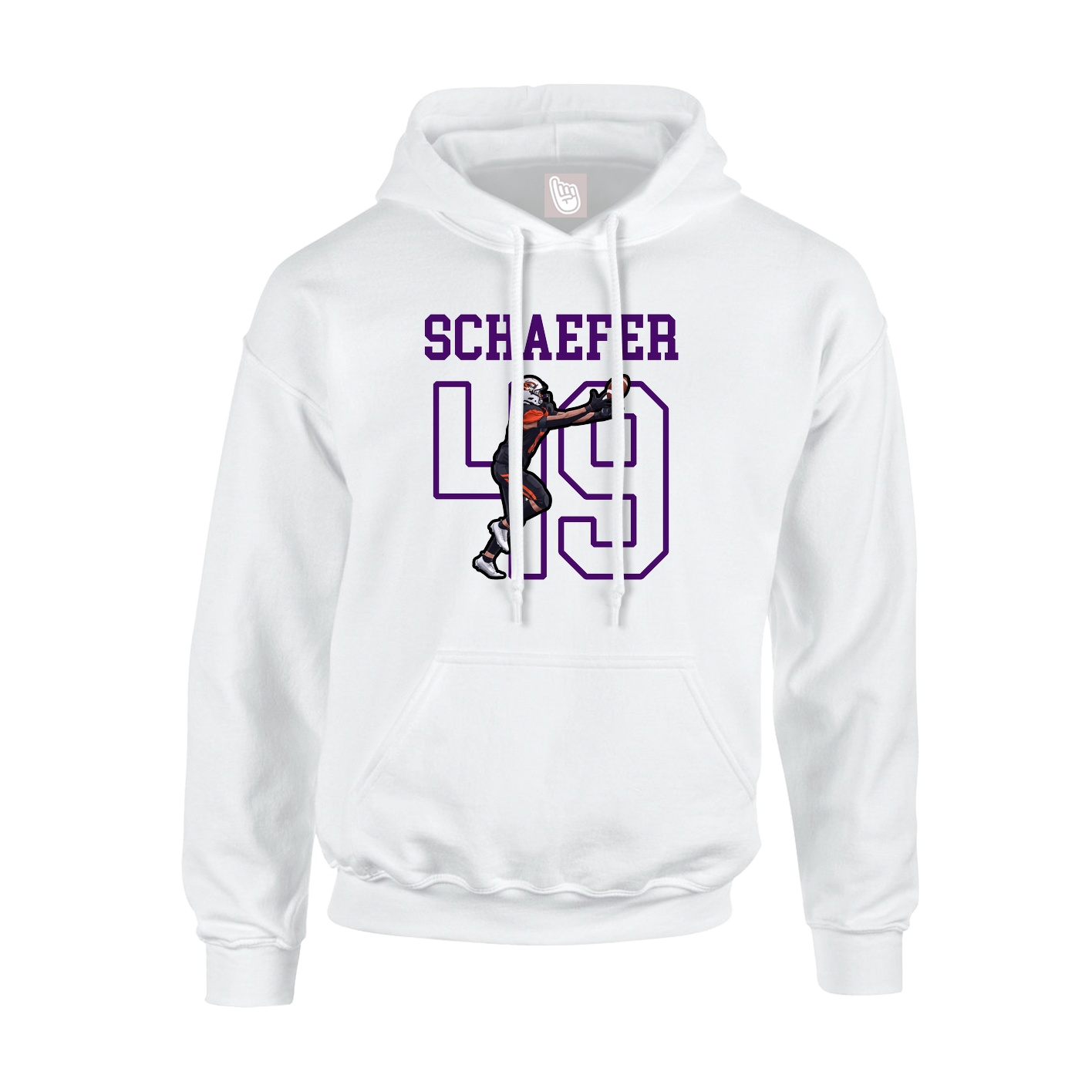 Youth Hoodie — Shirsey in White