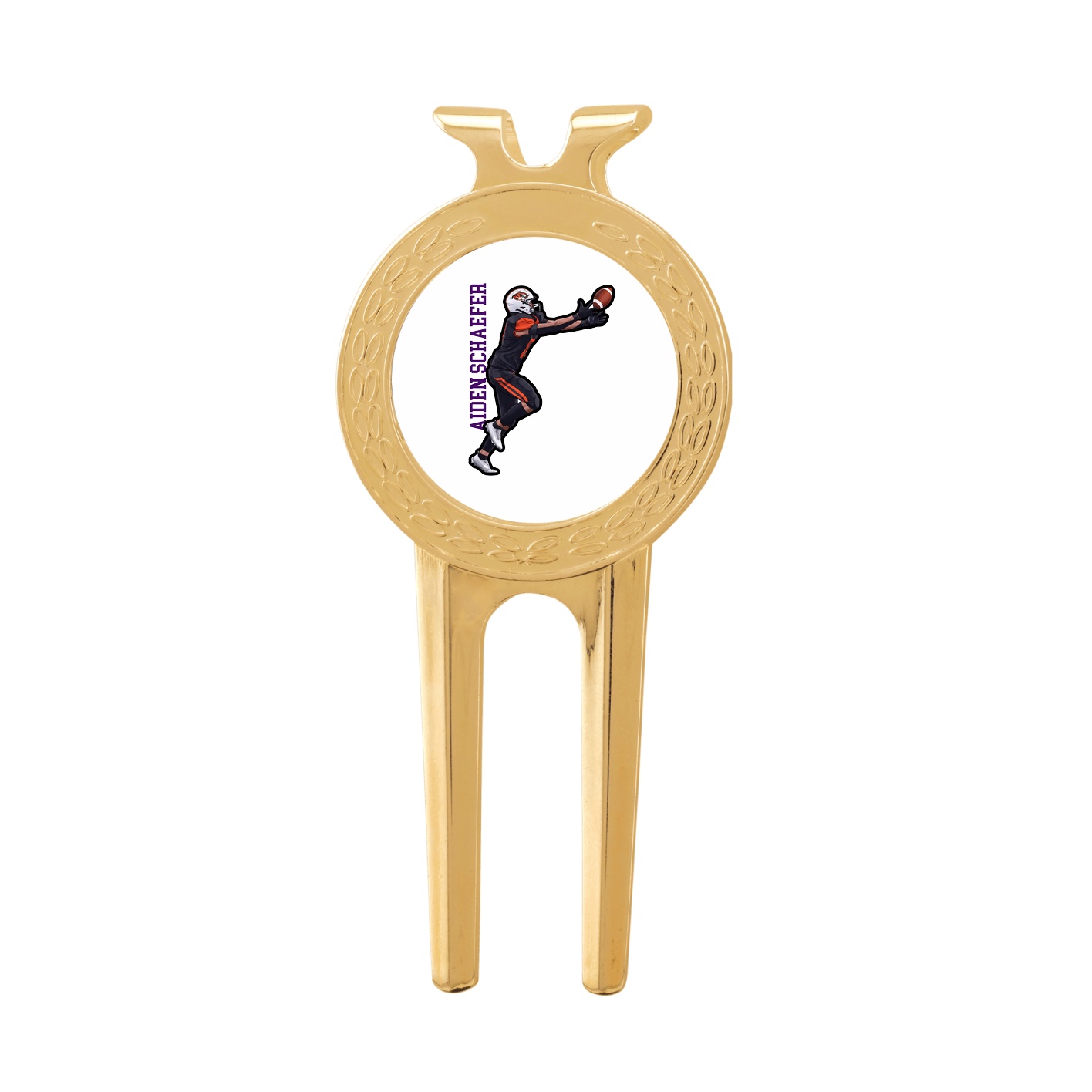Divot Tool with Ball Marker — Name Vertical in Classic
