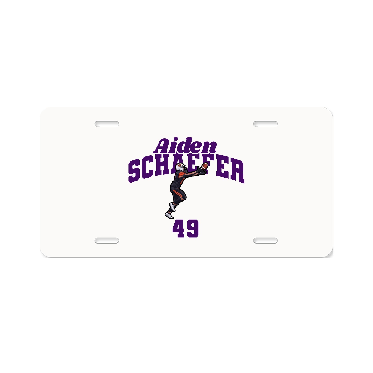 License Plate — Signature Arch in Classic
