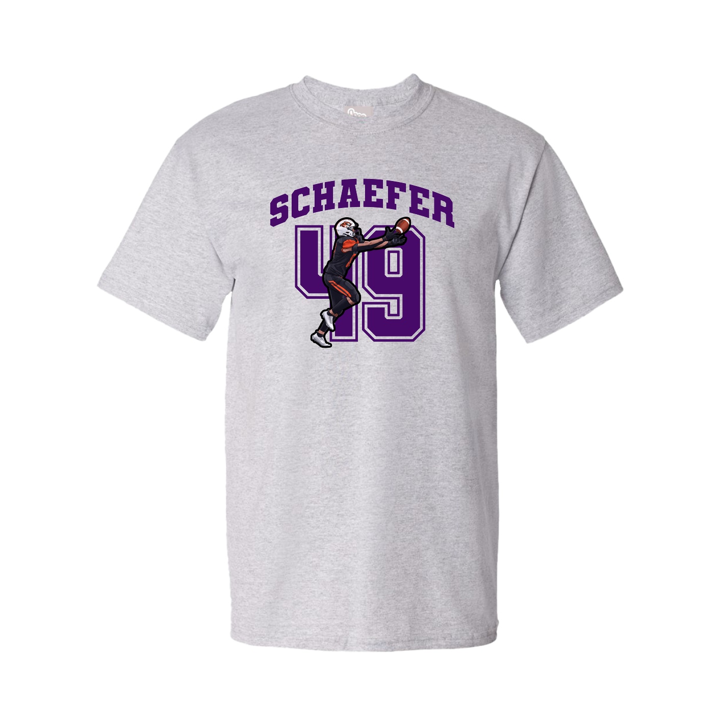 Tee — Number in Grey