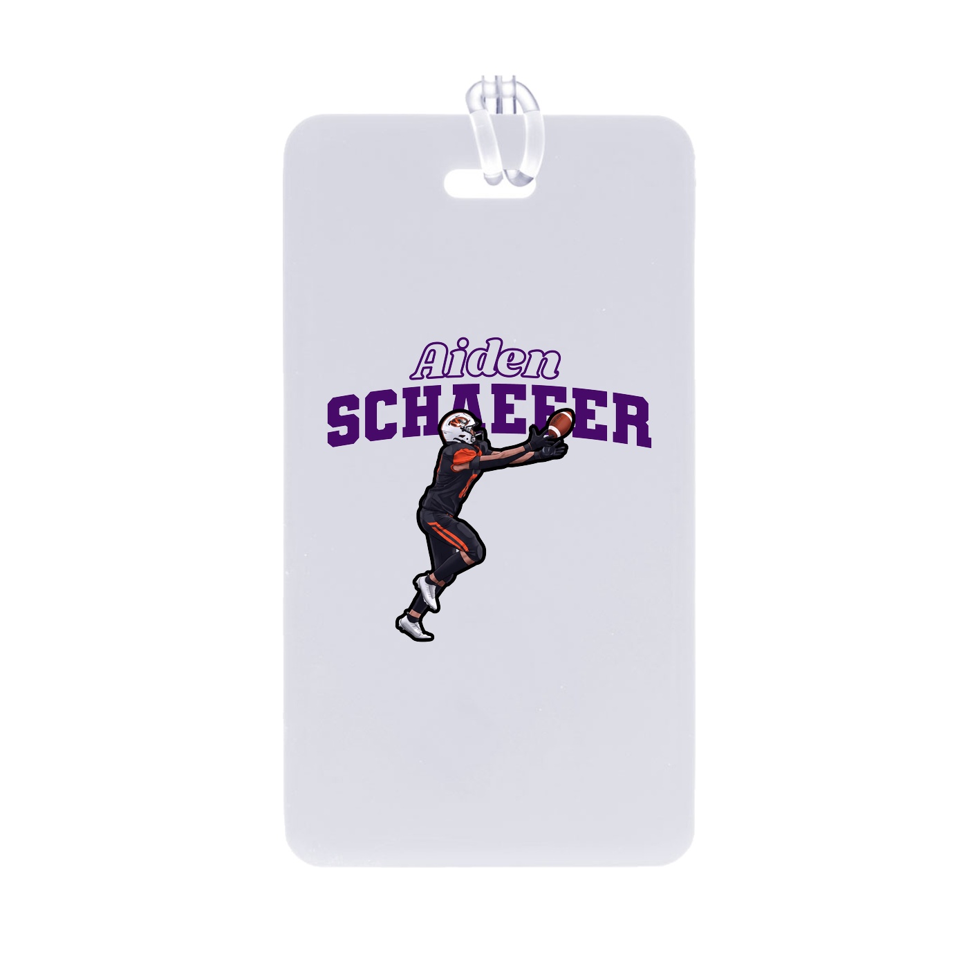 Bag Tag — Name Arch in Classic