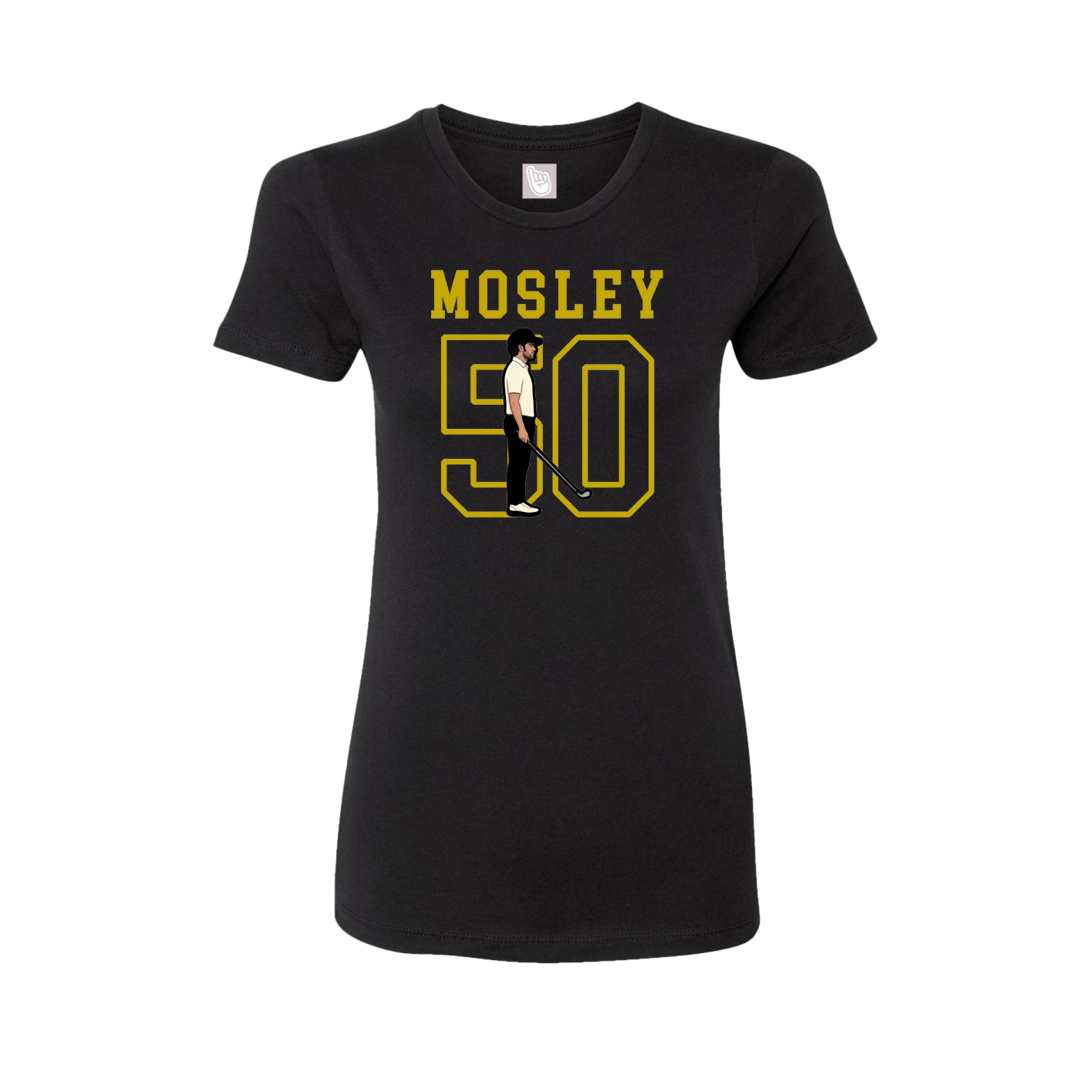 Fitted Women's Tee — Shirsey in Black