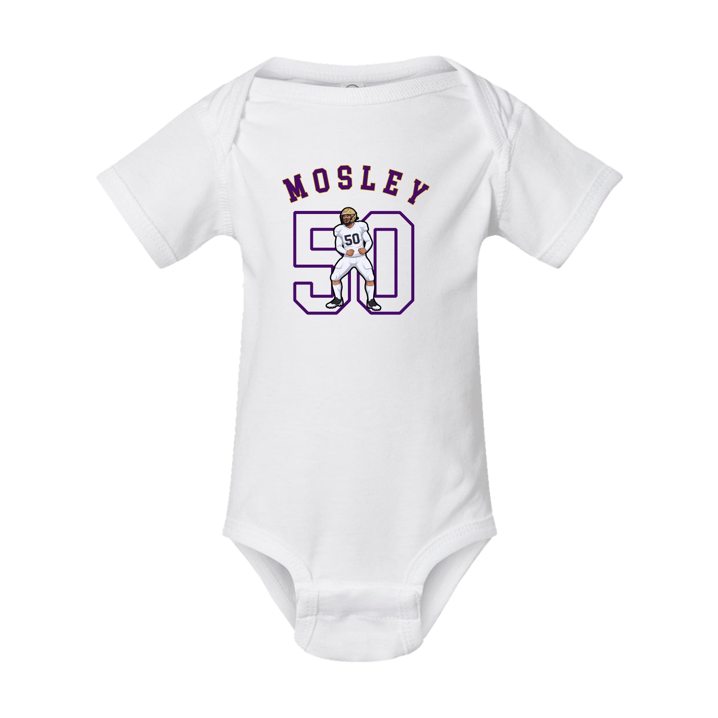 Baby Onesie — Shirsey Arch in White