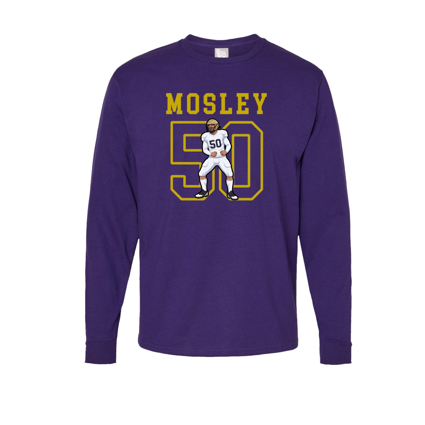 Long Sleeve Tee — Shirsey in Purple