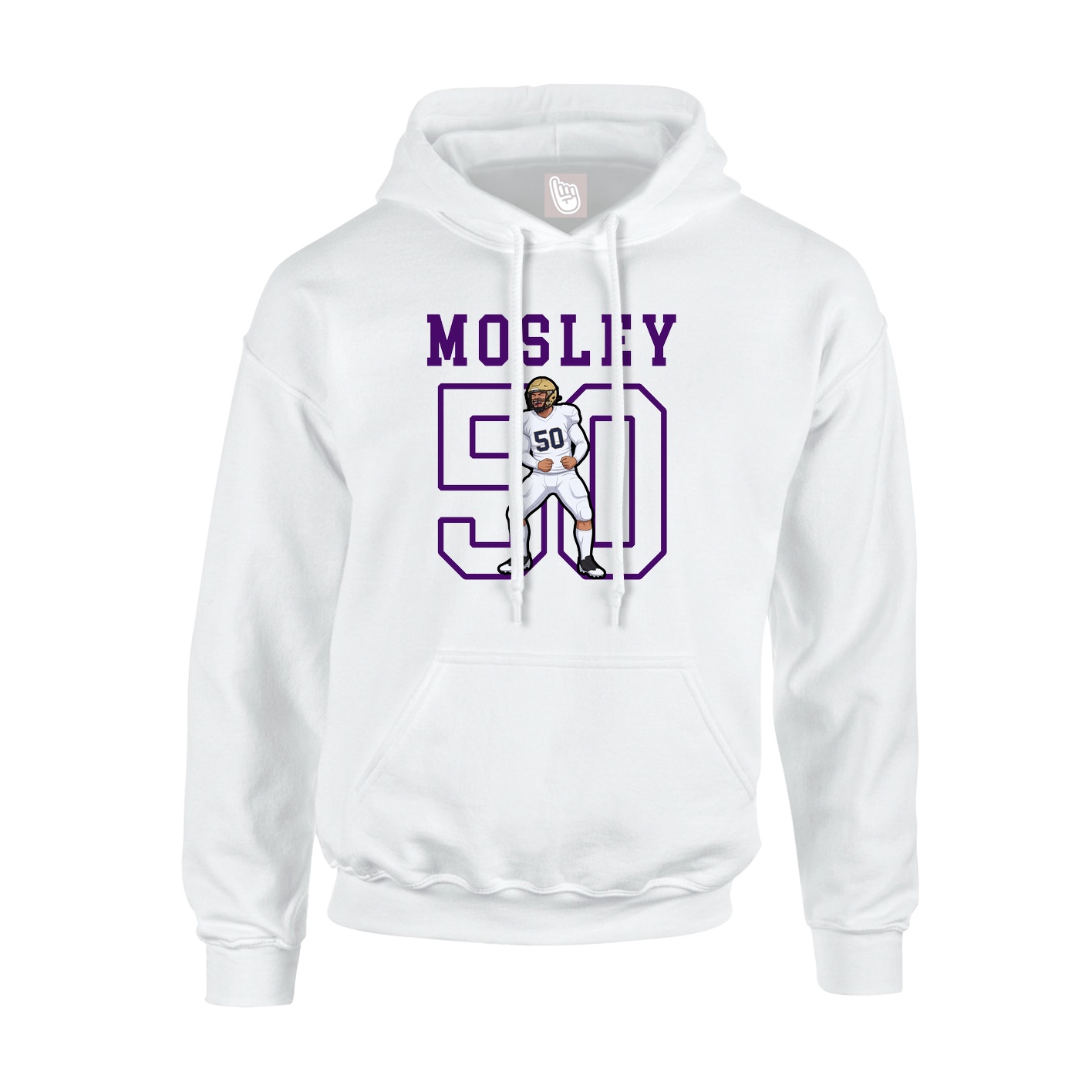 Youth Hoodie — Shirsey in White