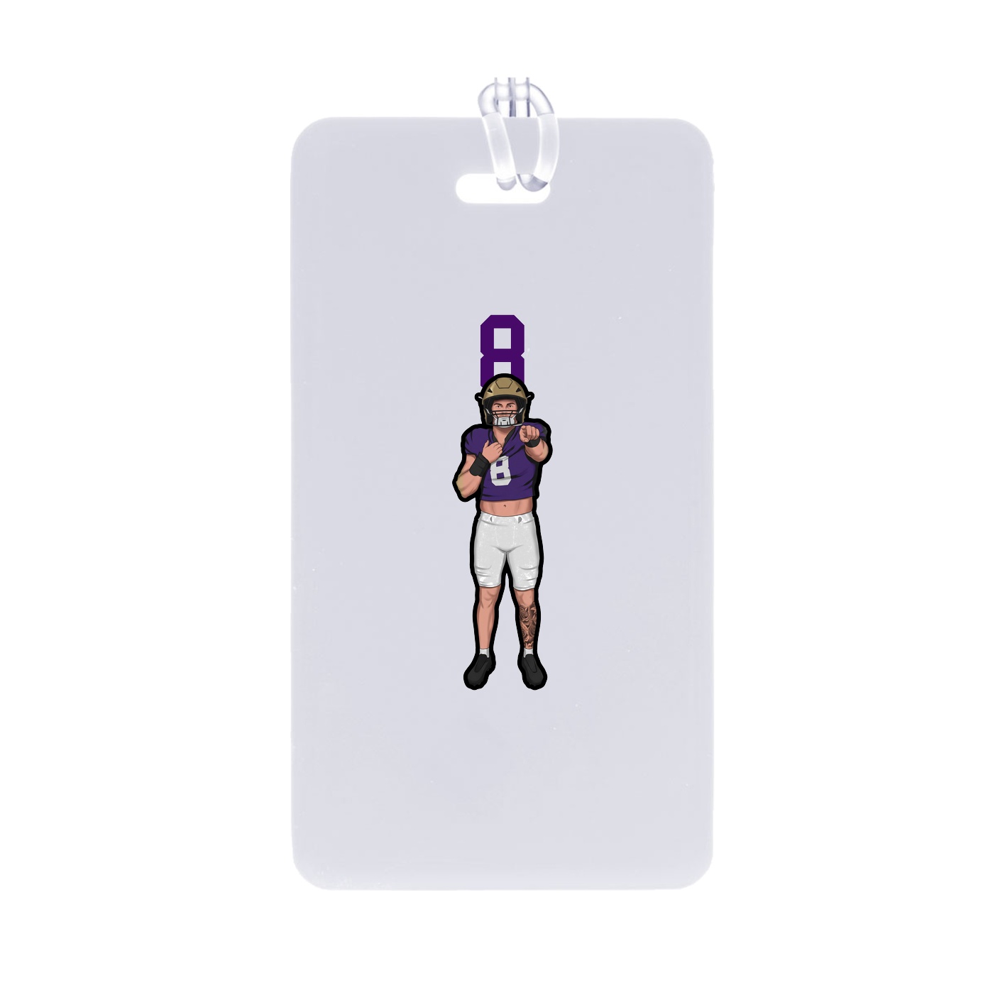Bag Tag — Number Top in Classic