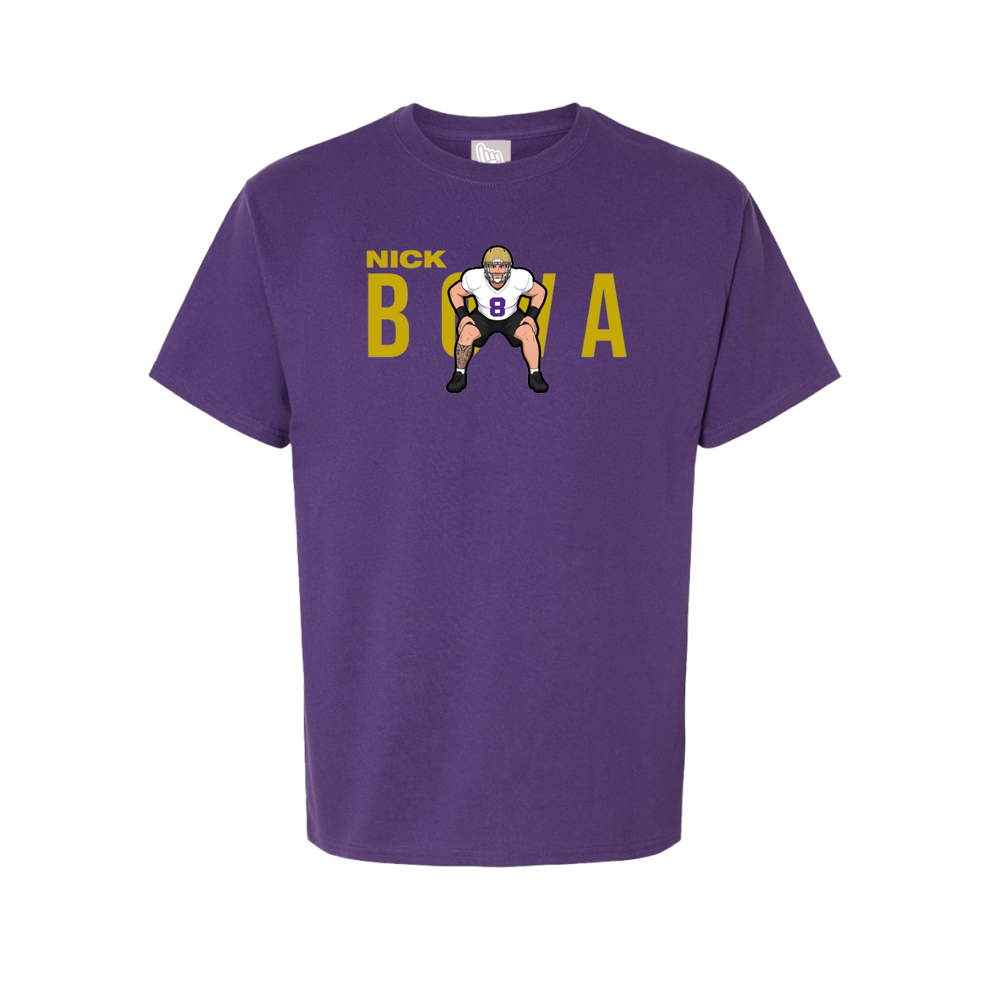 Tee — Player Name in Purple