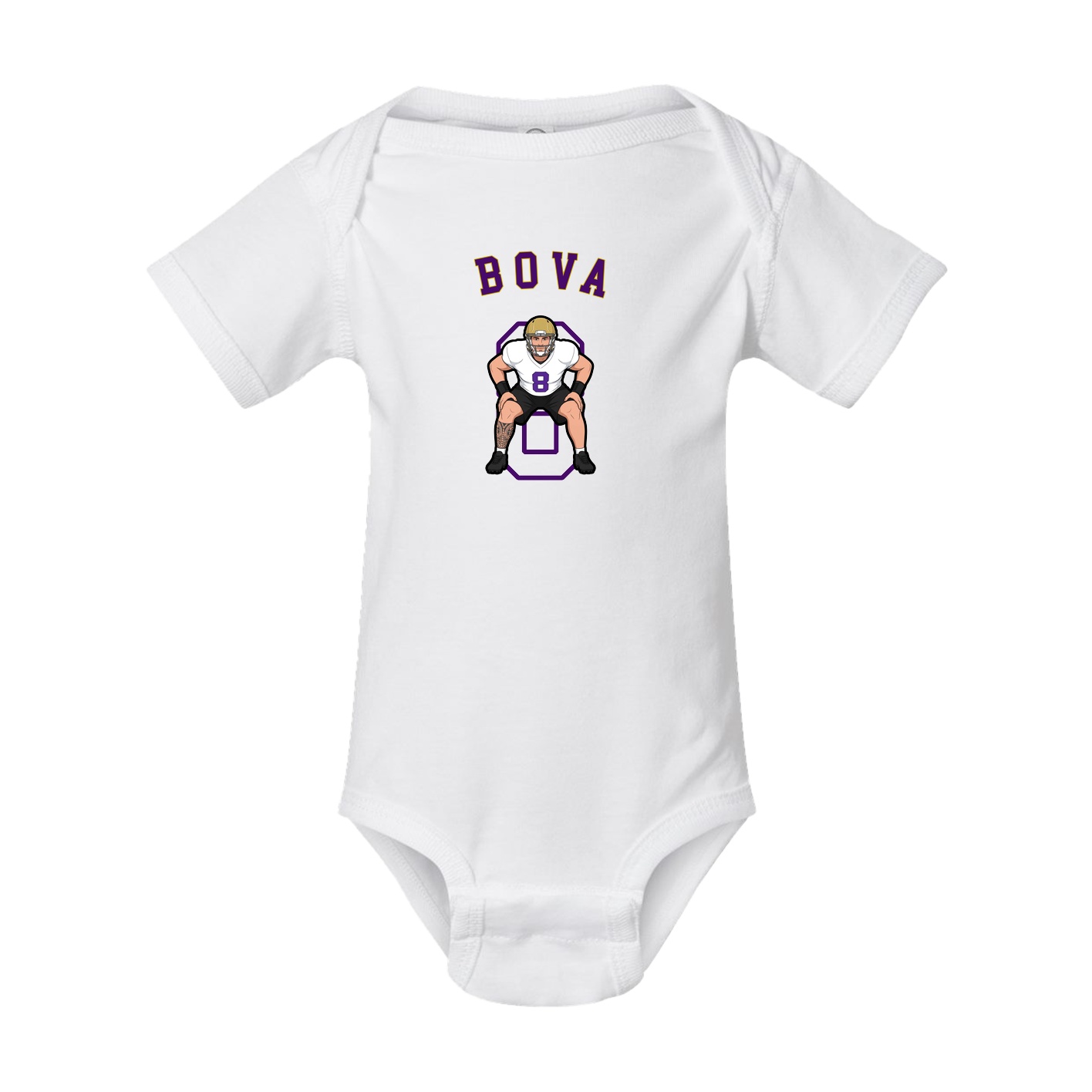 Baby Onesie — Shirsey Arch in White