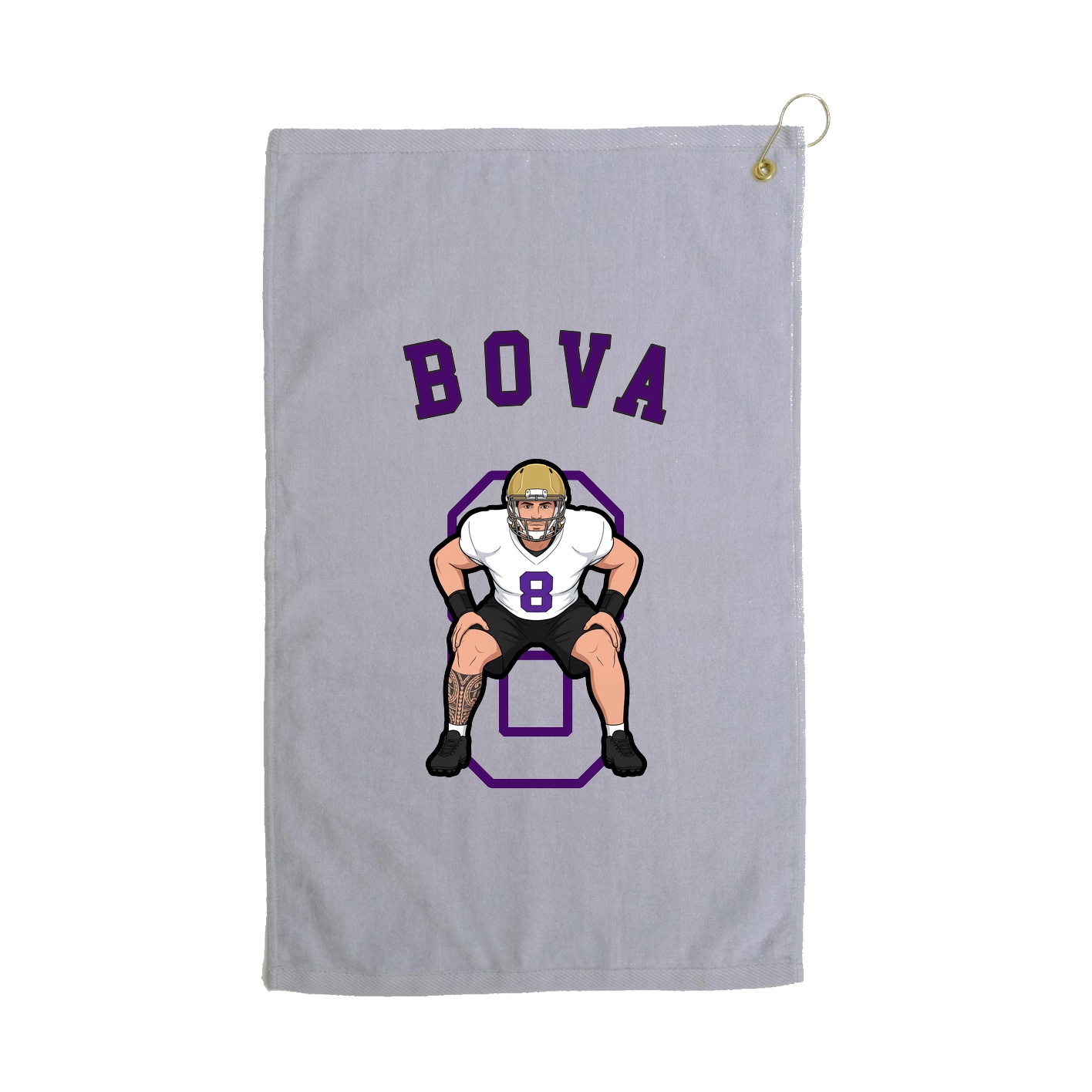 Golf Towel — Shirsey Arch in Grey