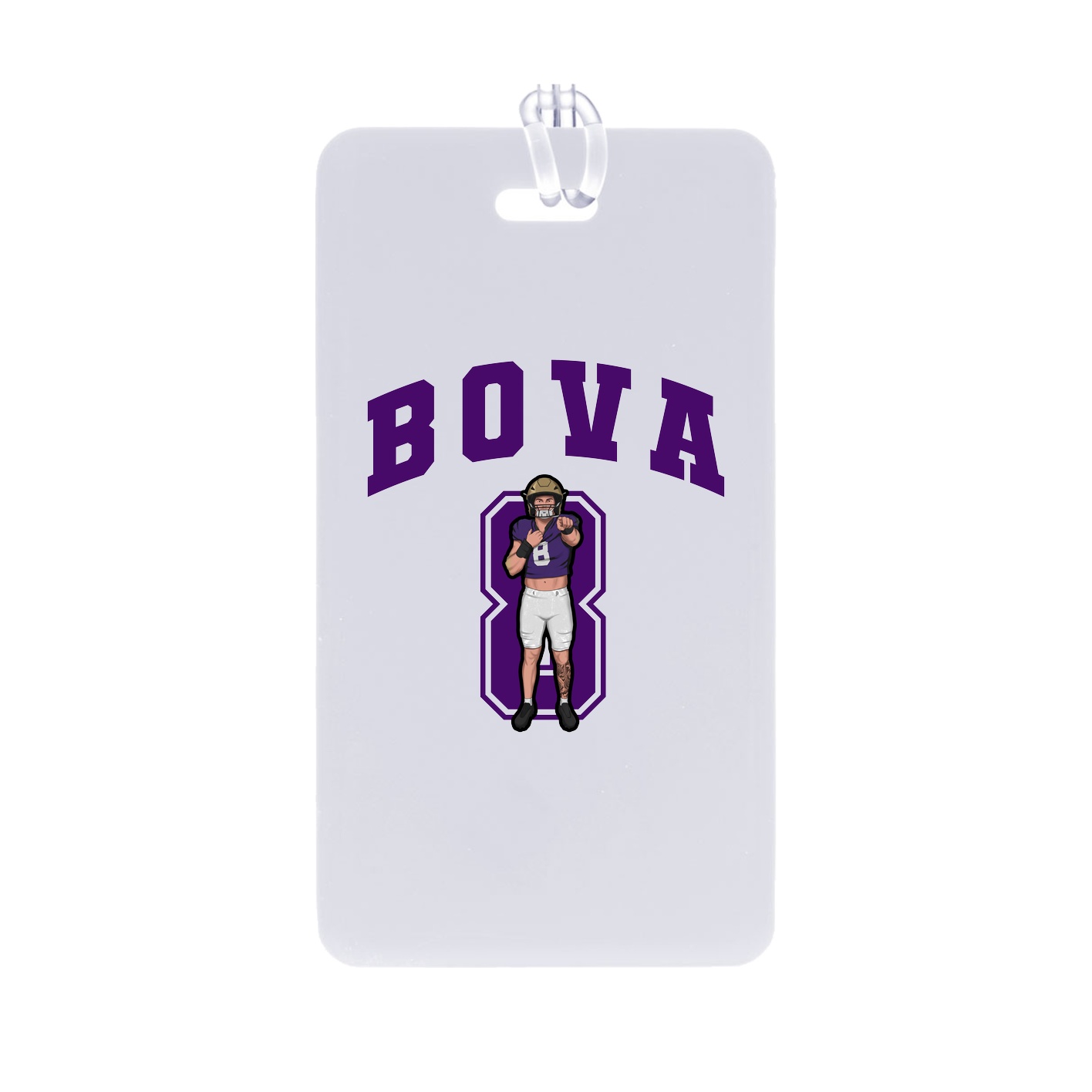 Bag Tag — Number in Classic