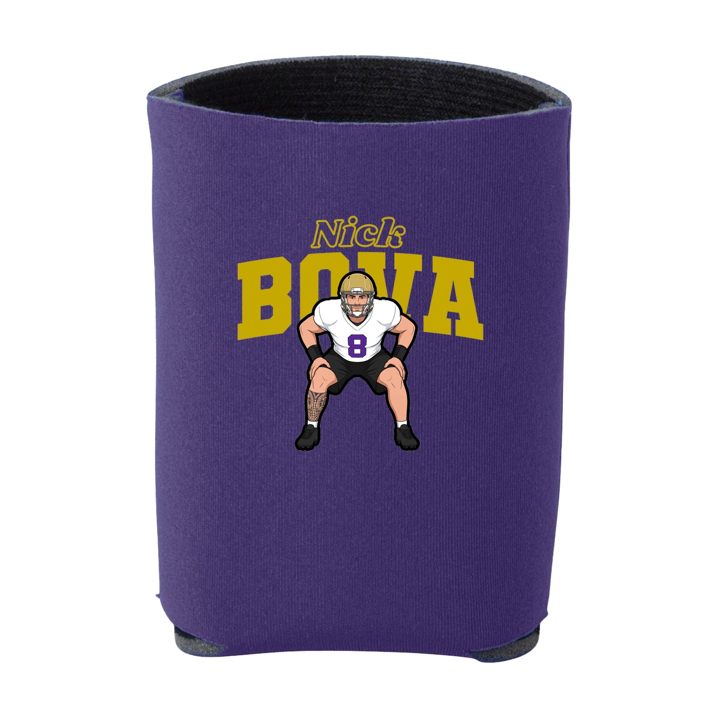 Can Holder — Name Arch in Purple