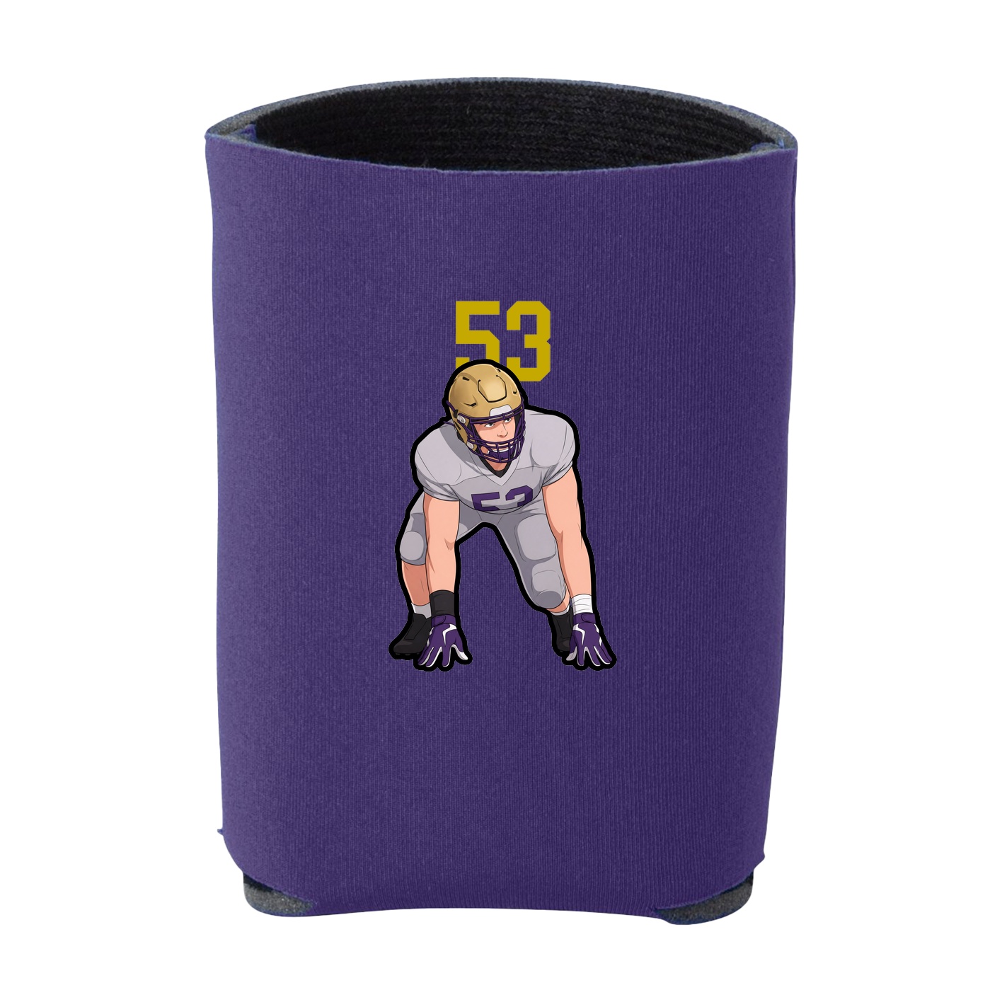 Can Holder — Number Top in Purple