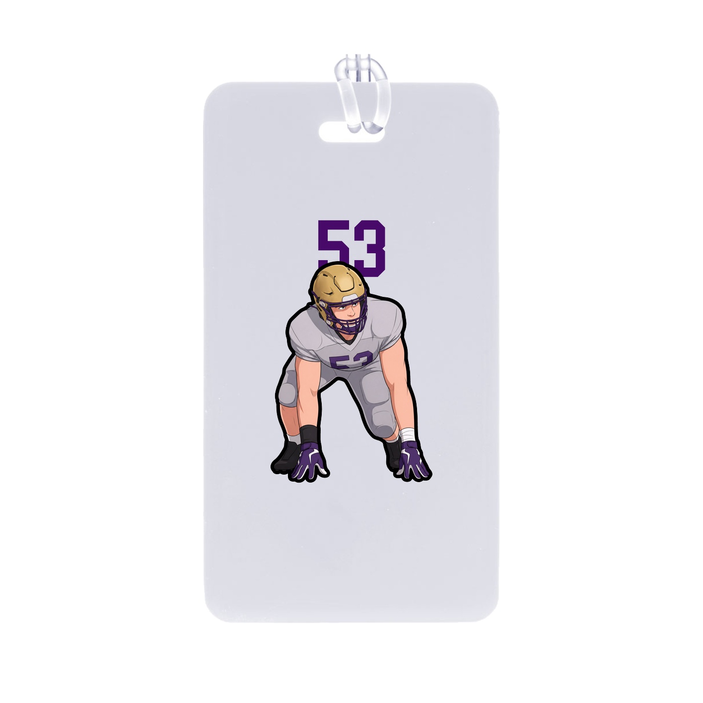 Bag Tag — Number Top in Classic