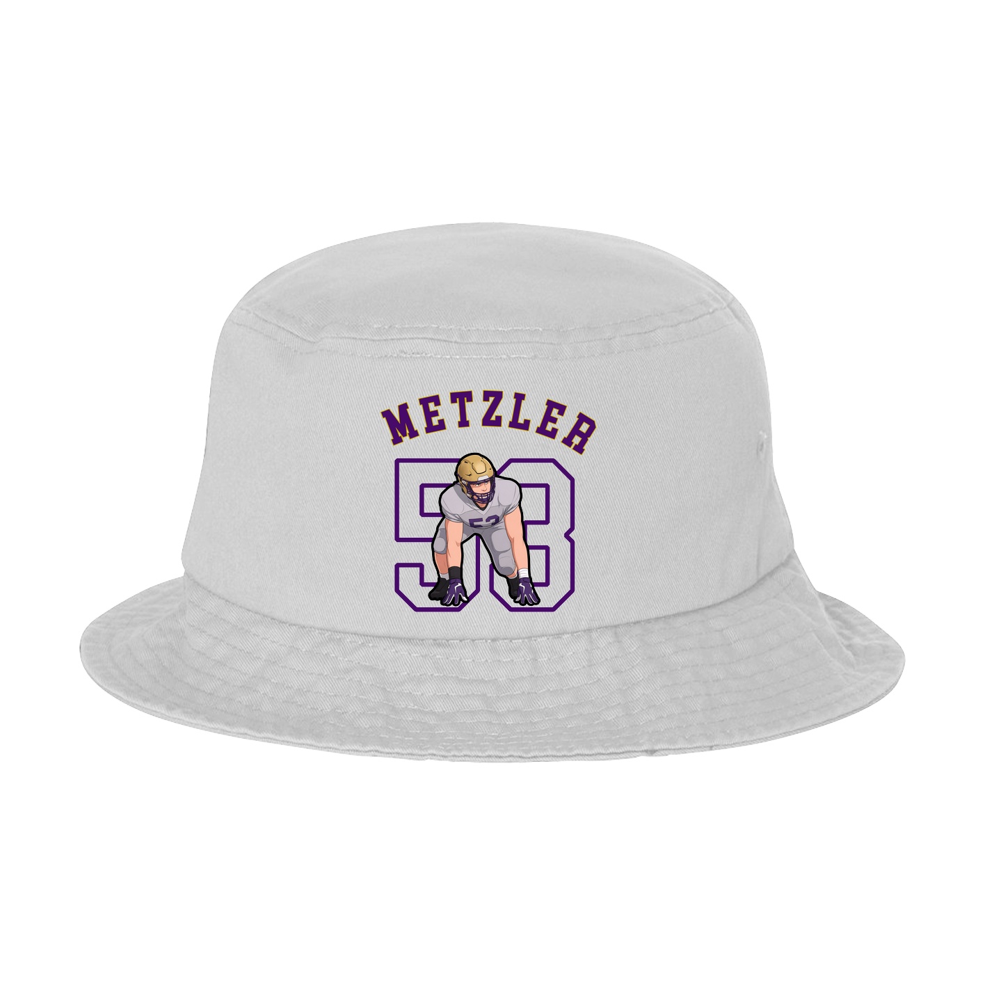 Bucket Cap — Shirsey Arch in White