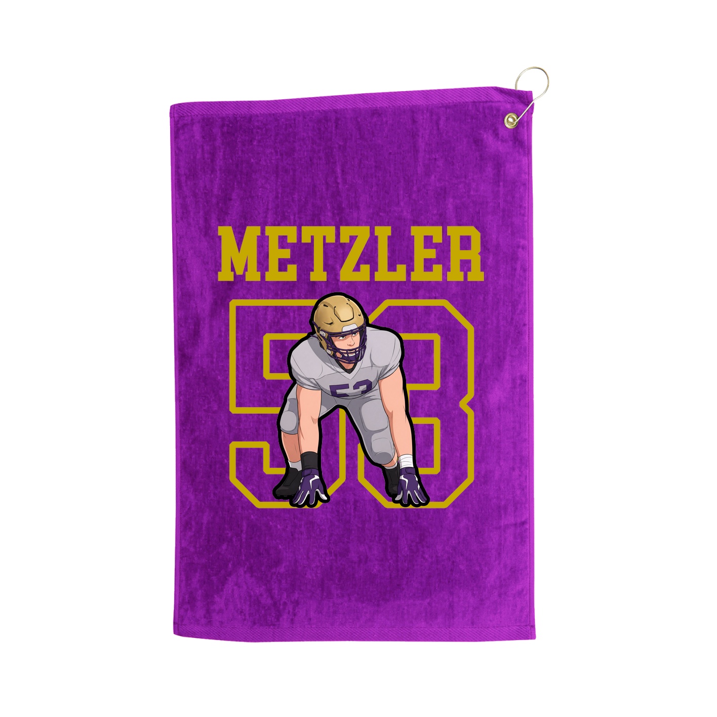 Golf Towel — Shirsey in Purple