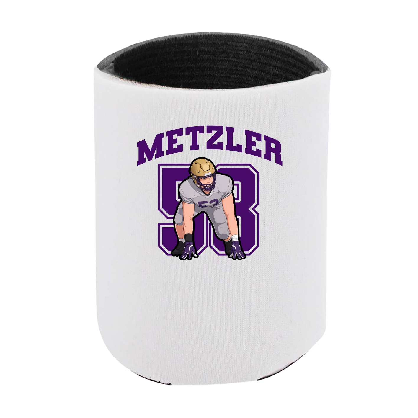 Can Holder — Number in White