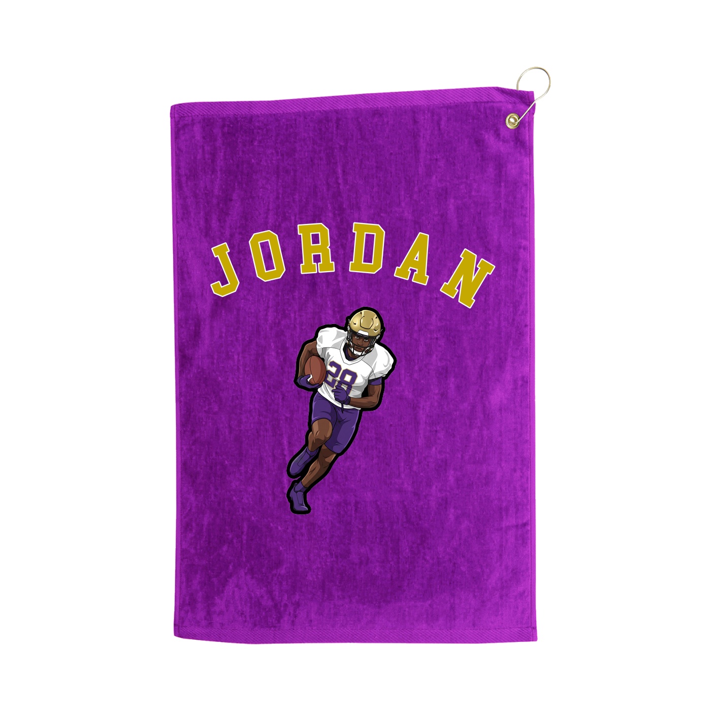 Golf Towel — Shirsey Arch in Purple